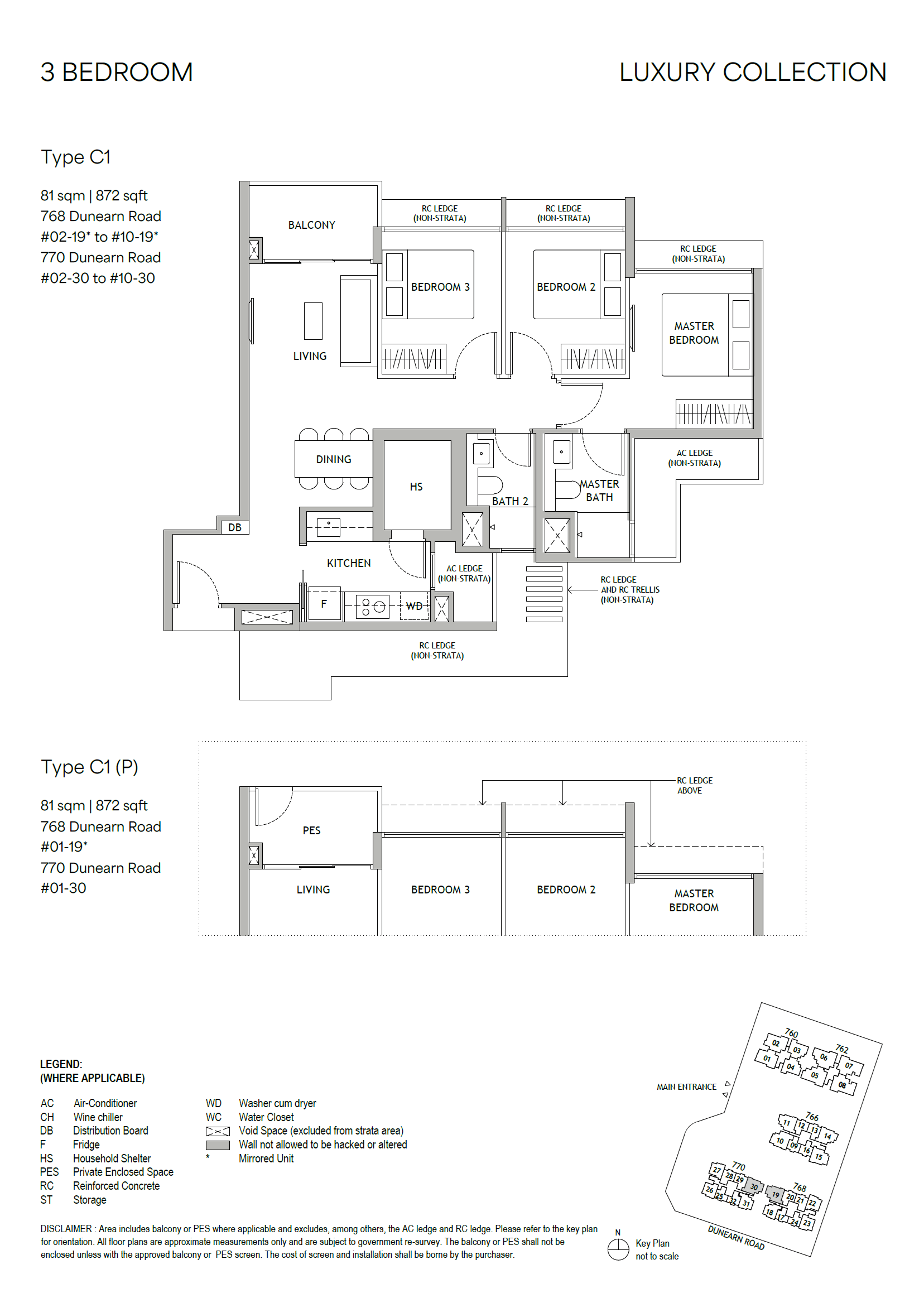 Dunearn House . 3 Bedroom C1(P)