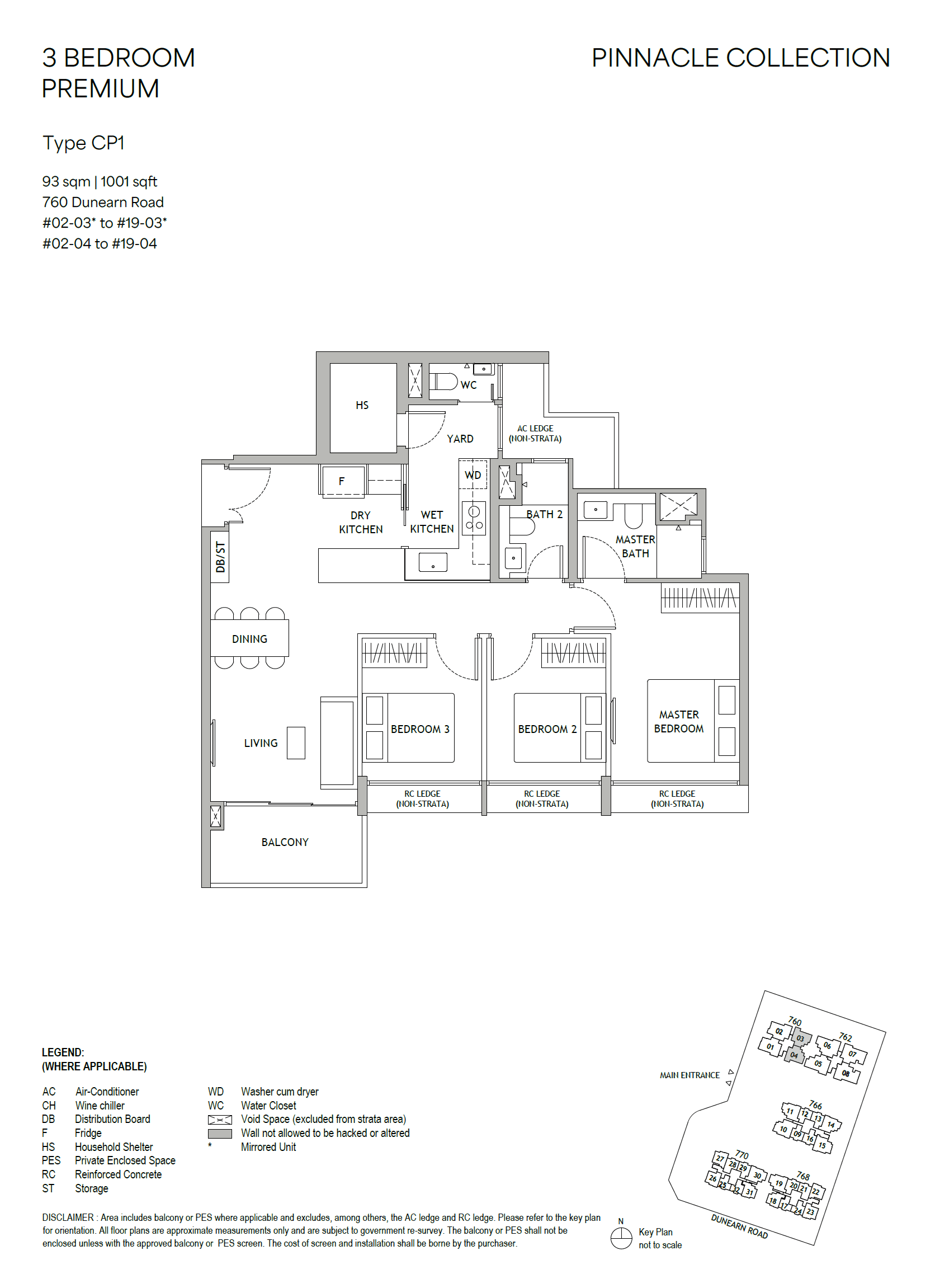 Dunearn House . 3 Bedroom Premium CP1