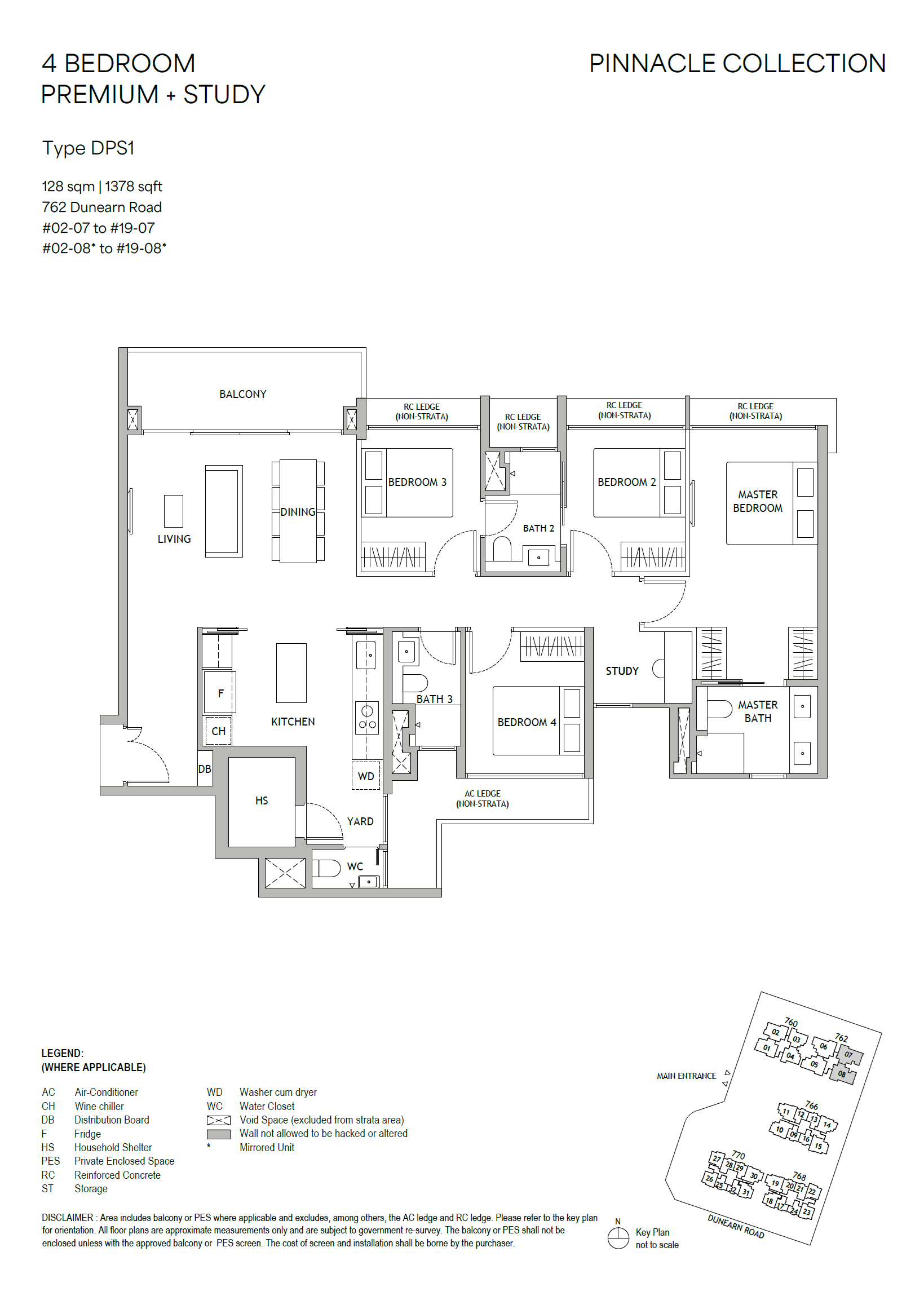 Dunearn House . 4 Bedroom Premium + Study DPS1