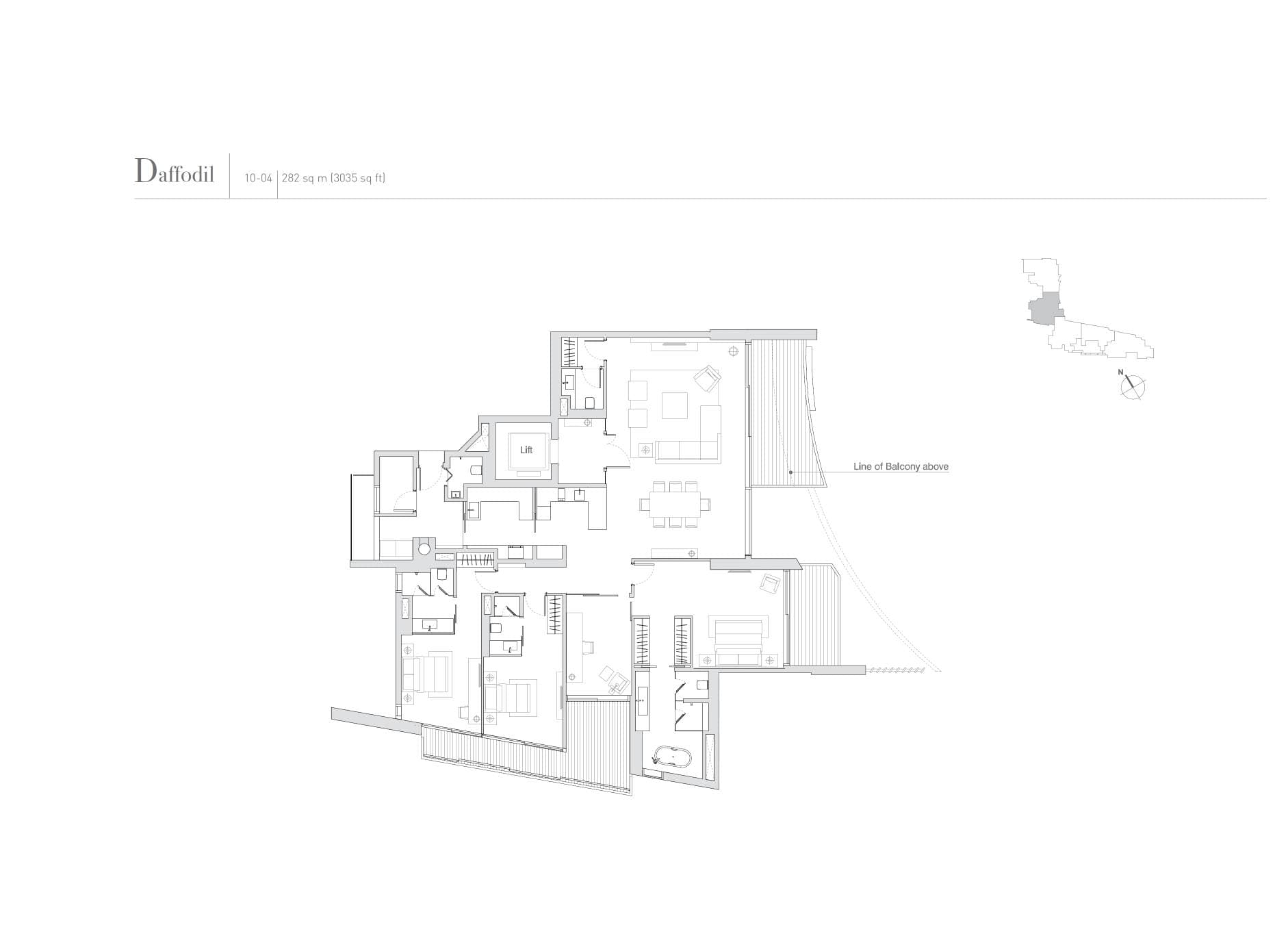 Eden Residences Capitol 首都御府 Daffodil Daffodil(3)