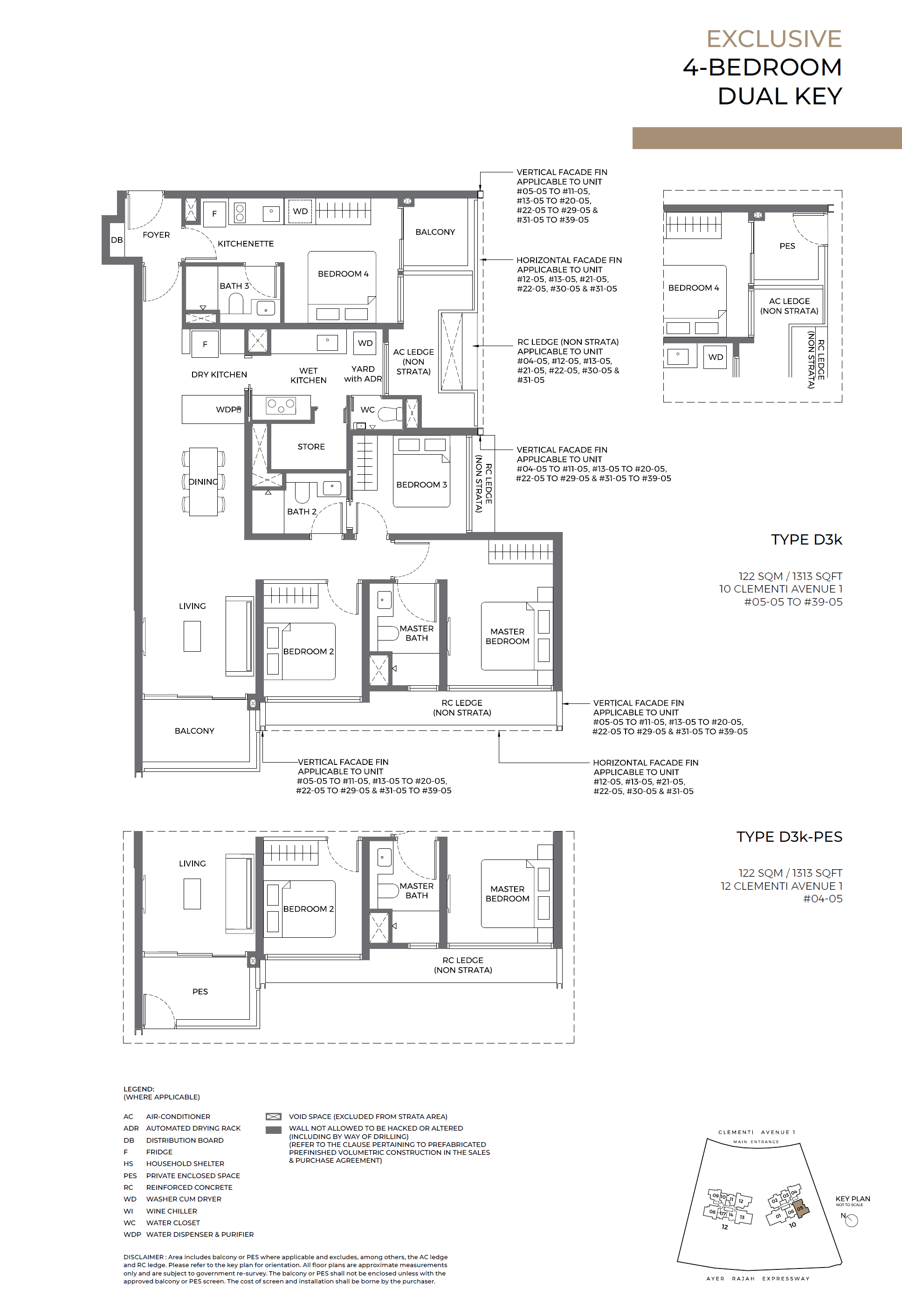 ELTA 逸泰雅居 4 BEDROOM DUAL KEY D3k-PES