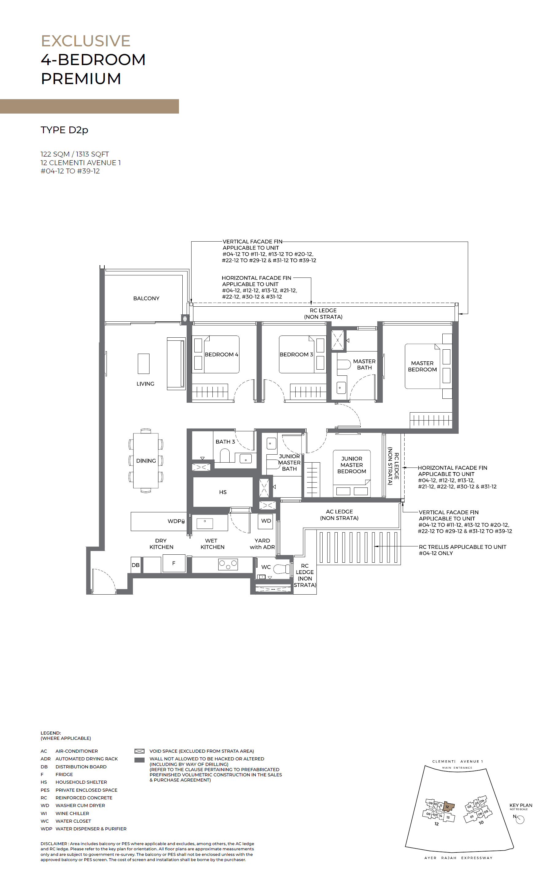 ELTA 逸泰雅居 4 BEDROOM PREMIUM D2p