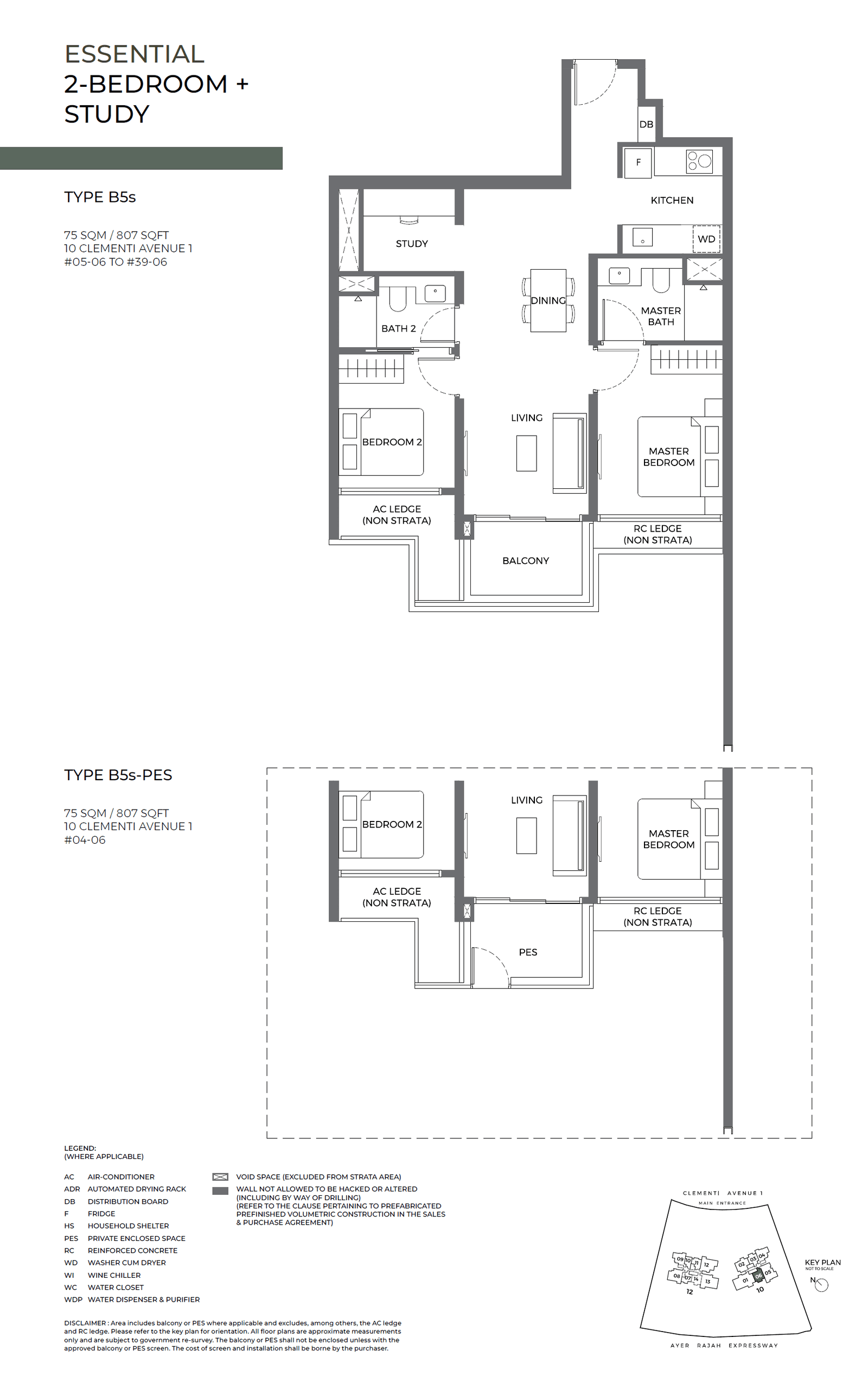 ELTA 2 BEDROOM + STUDY B5s-PES