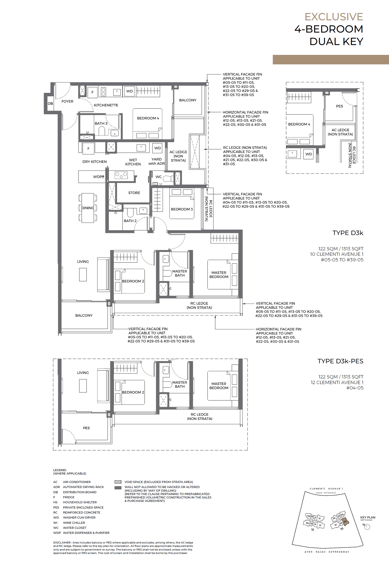 ELTA 4 BEDROOM DUAL KEY D3k-PES
