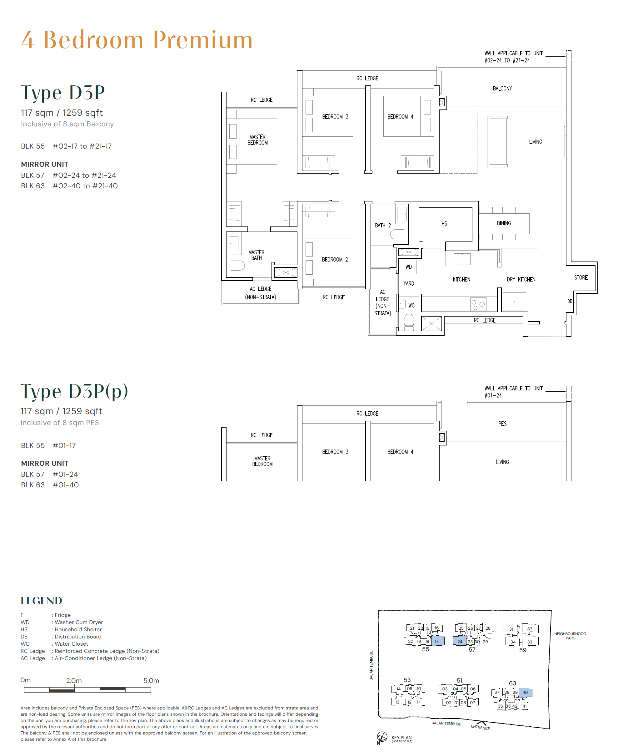 Emerald of Katong 嘉乐轩 4 Bedroom Premium D3P(p)
