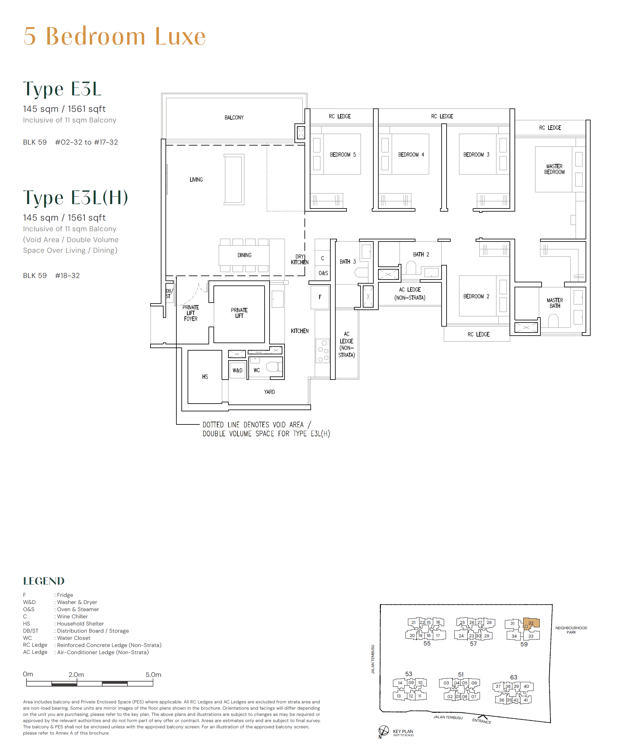 Emerald of Katong 嘉乐轩 5 Bedroom Luxe E3L