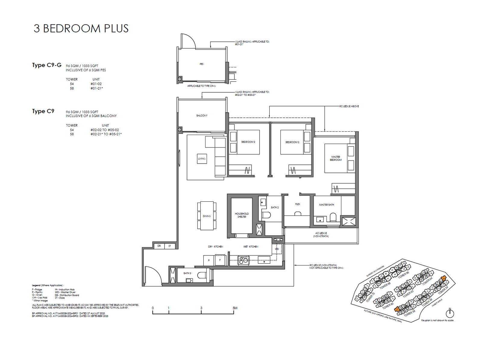 Faber Residence 3 Bedroom (Plus) C9