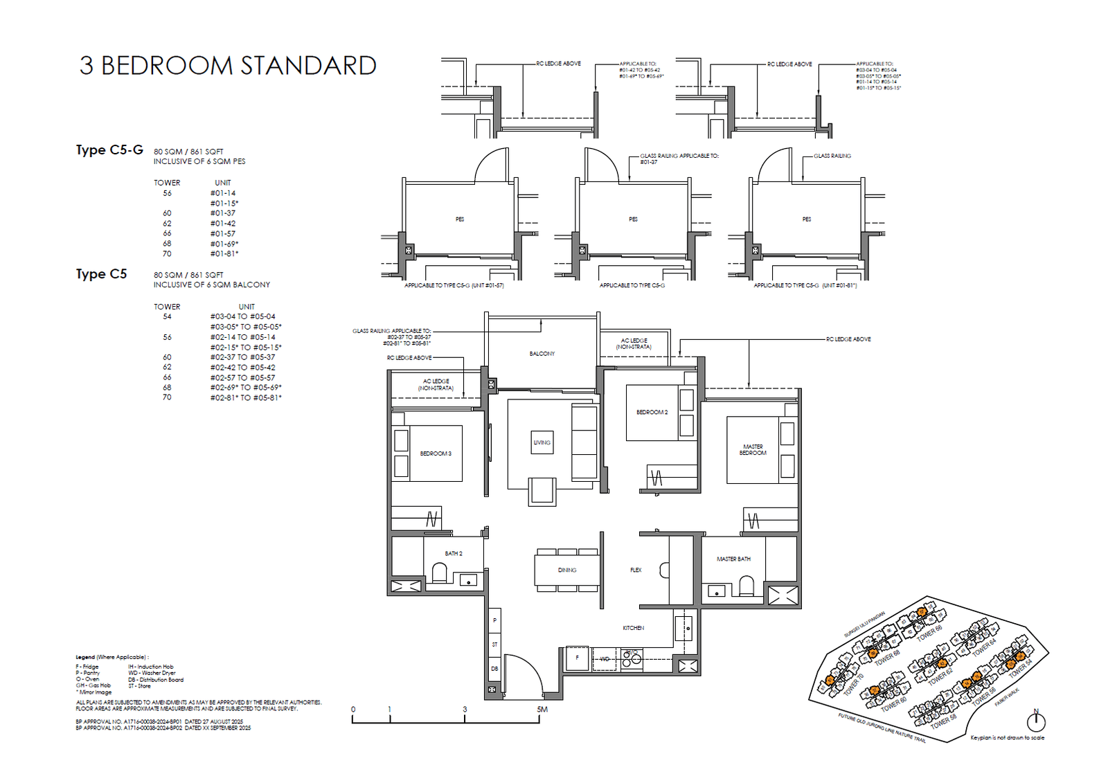 Faber Residence 3 Bedroom (Standard) C5