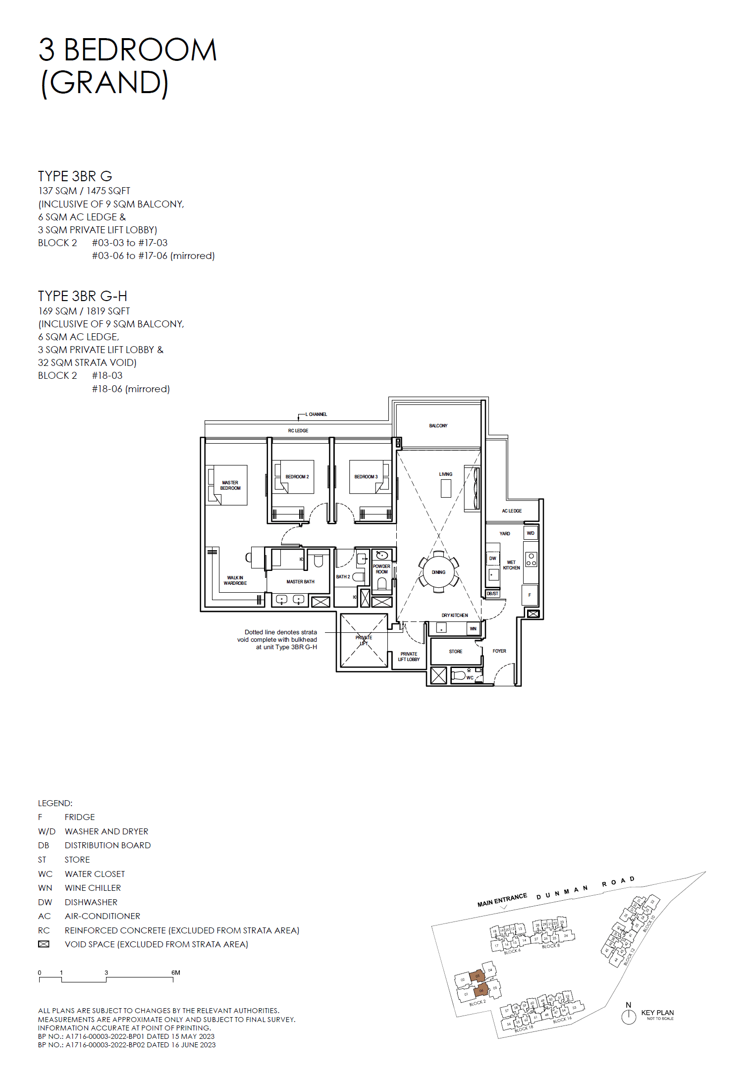 Grand Dunman 名门世家 3 BEDROOM (GRAND) 3BR G