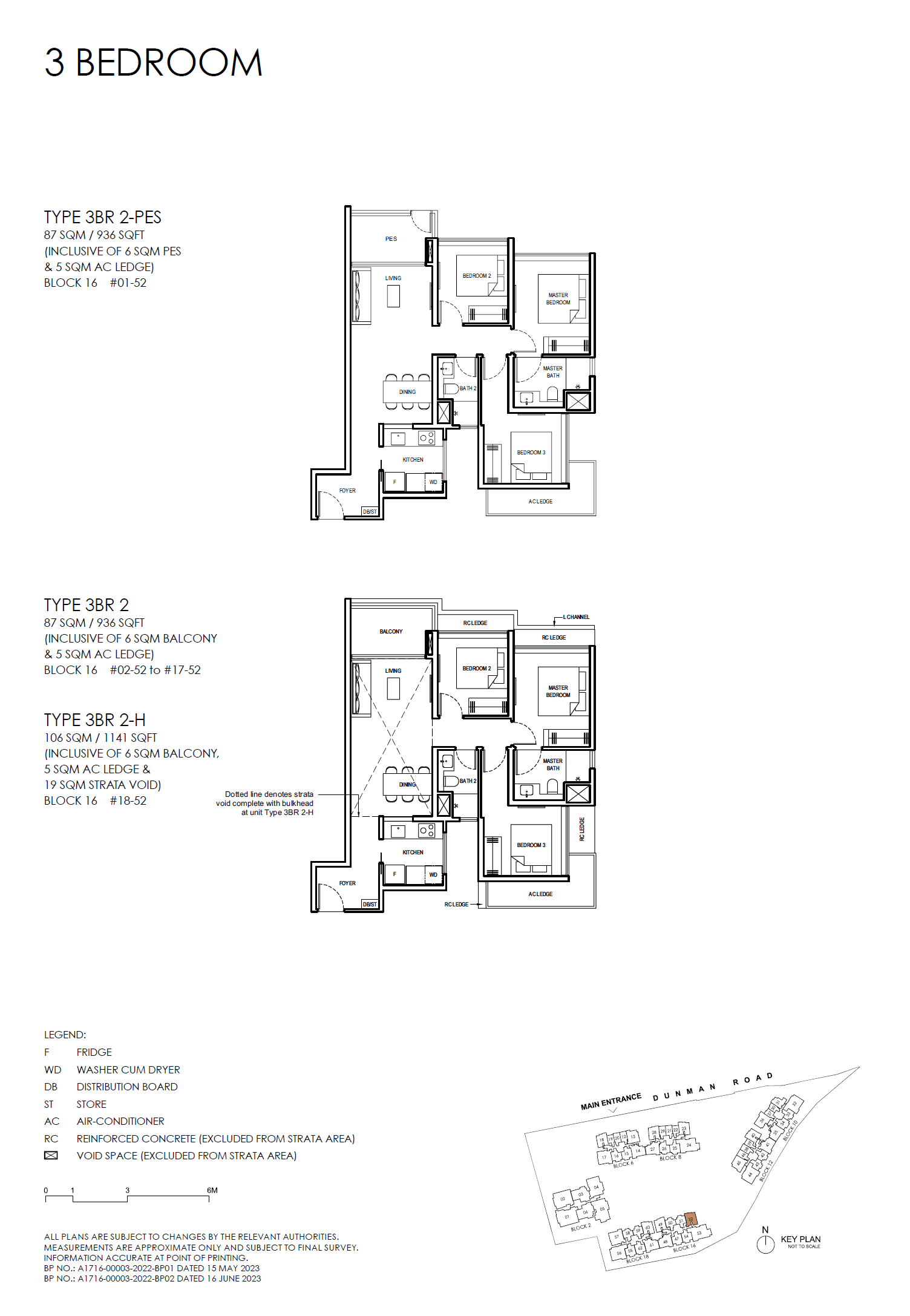 Grand Dunman 名门世家 3 BEDROOM (LUXURY) 3BR 2-PES