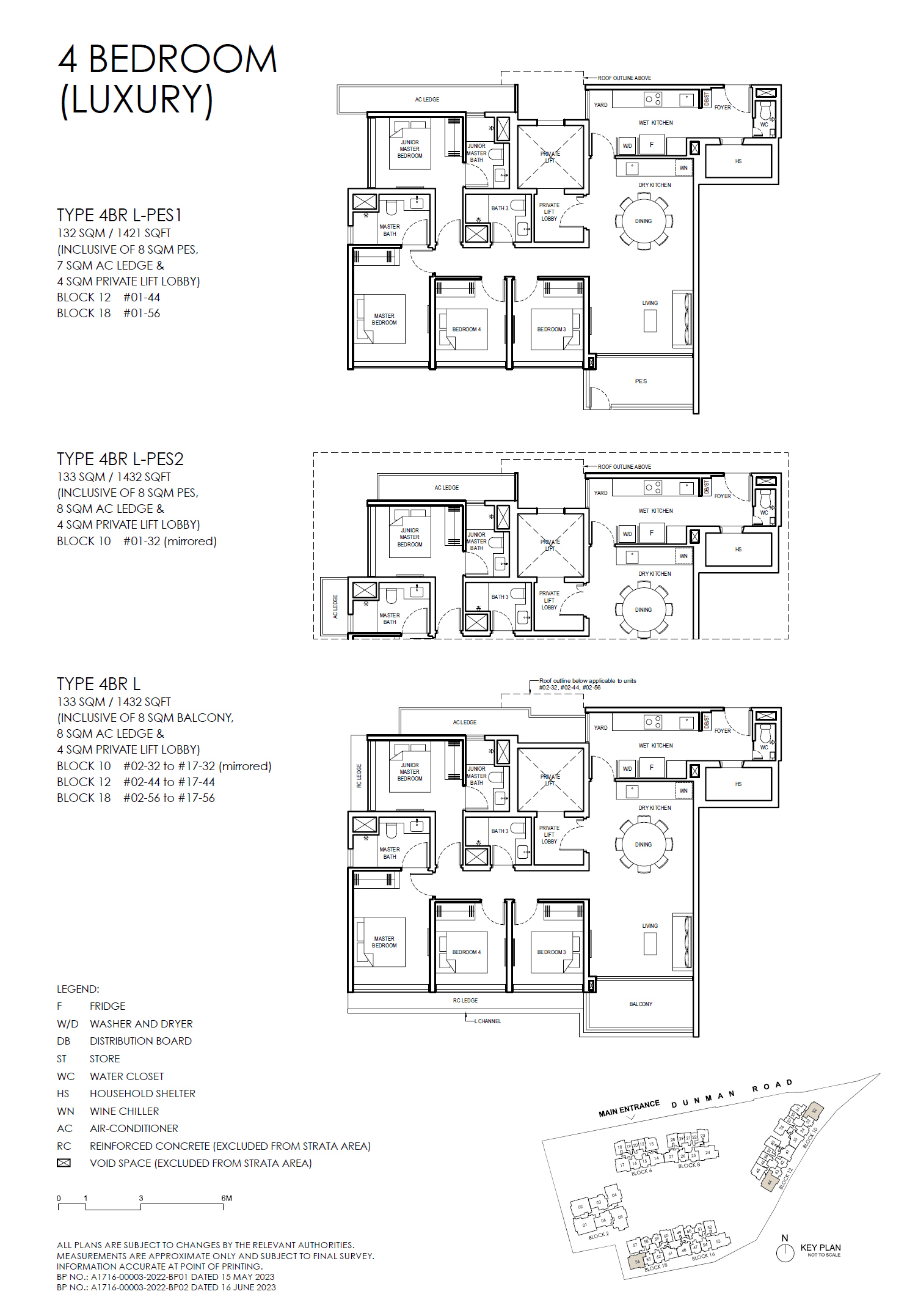 Grand Dunman 名门世家 4 BEDROOM (LUXURY) 4BR L