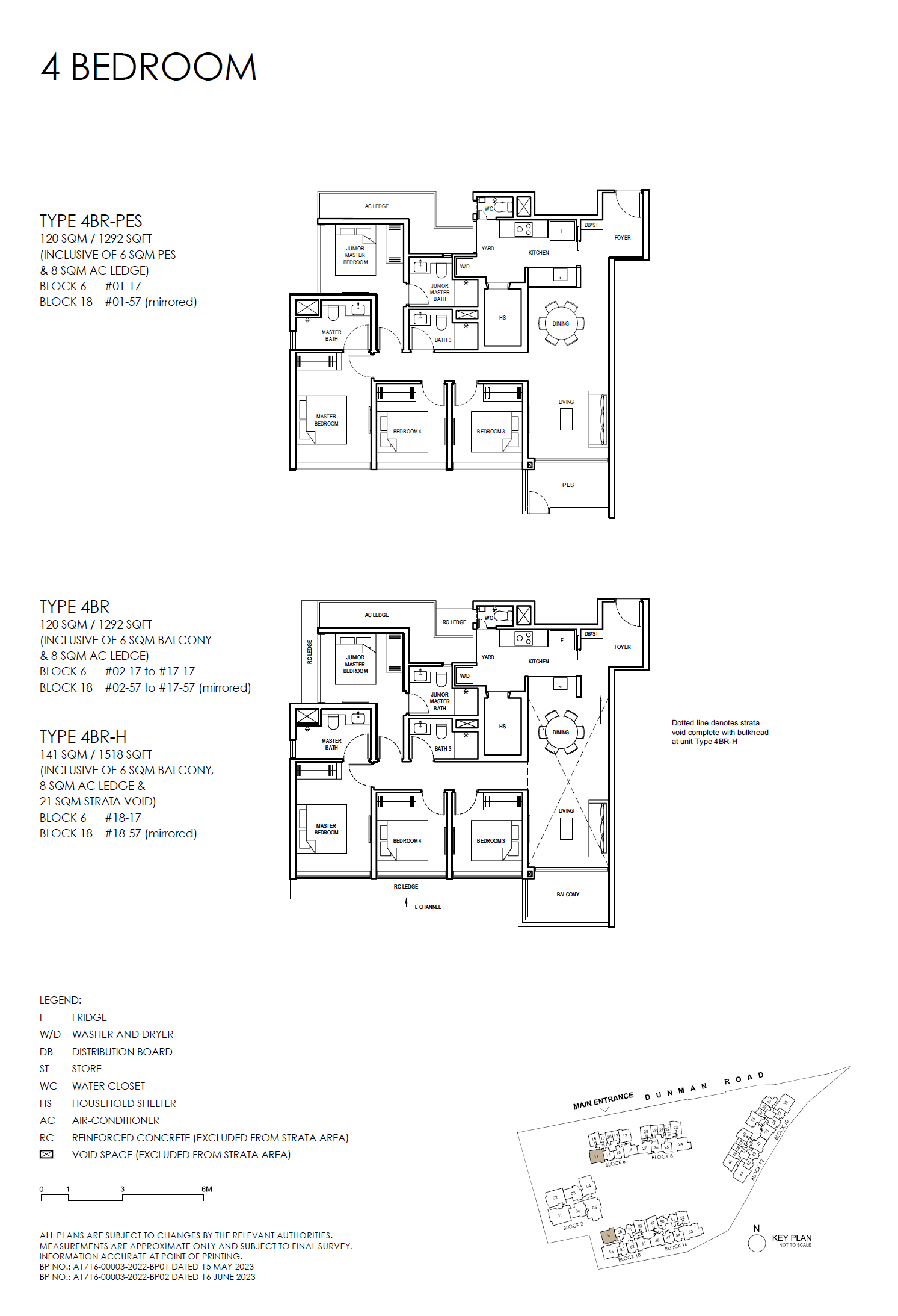 Grand Dunman 名门世家 4 BEDROOM (LUXURY) 4BR-PES