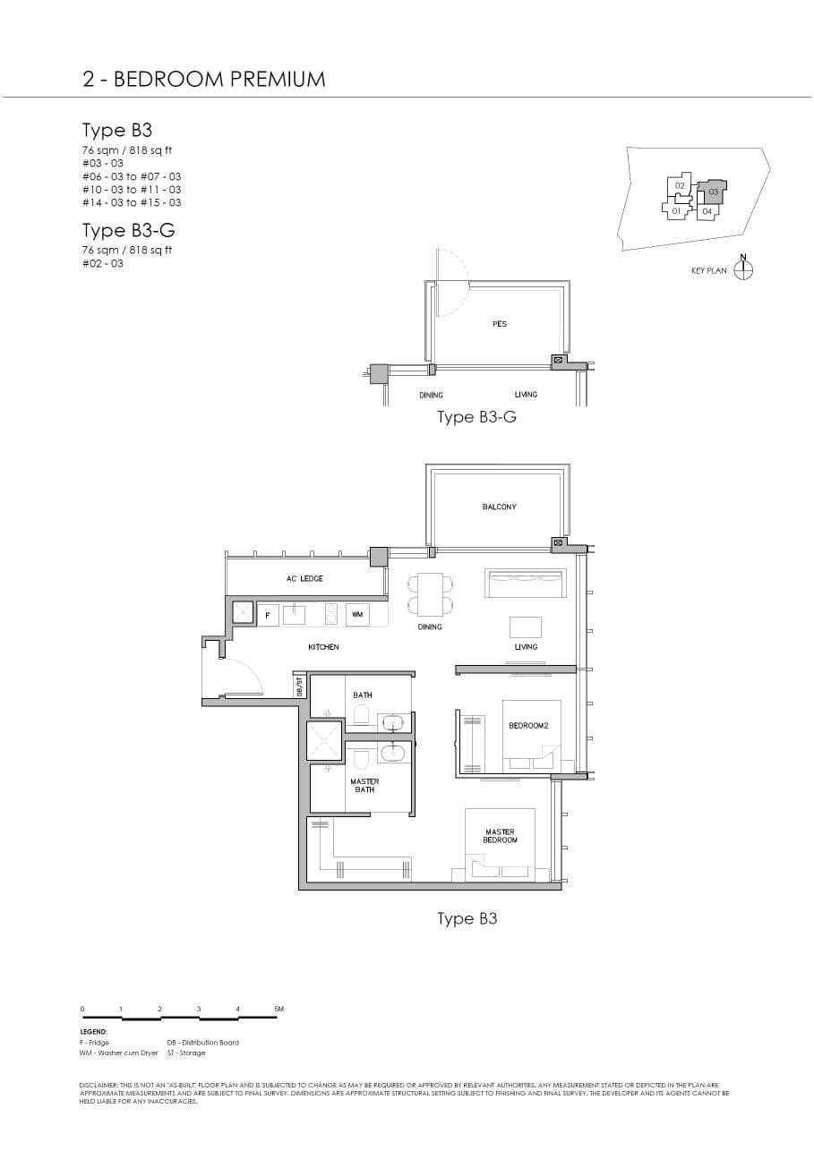 Grange 1866 2 Bedroom Premium B3