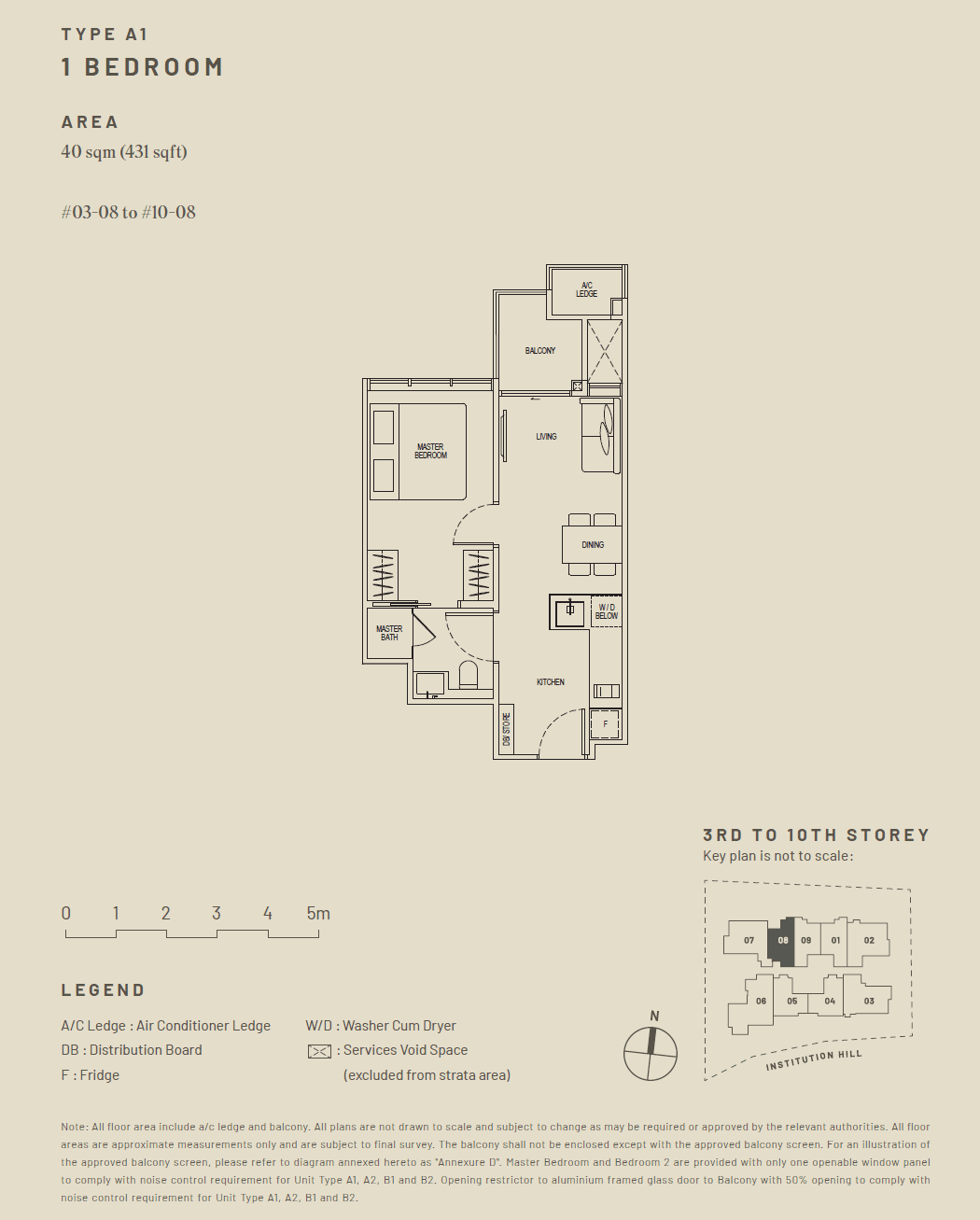 Hill House 1 Bedroom A1