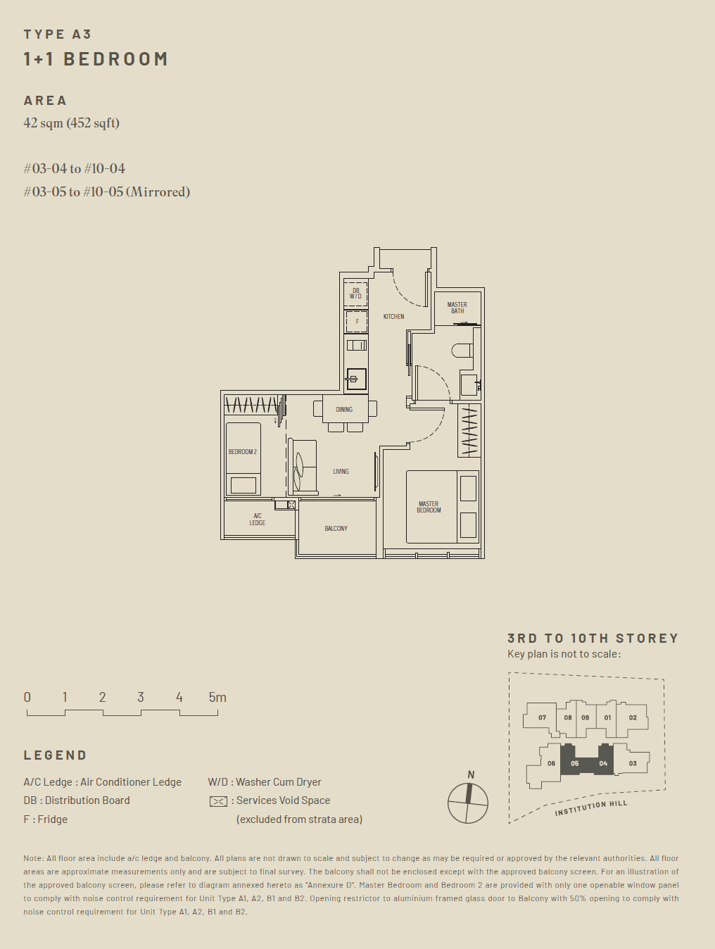 Hill House 1+1 Bedroom A3
