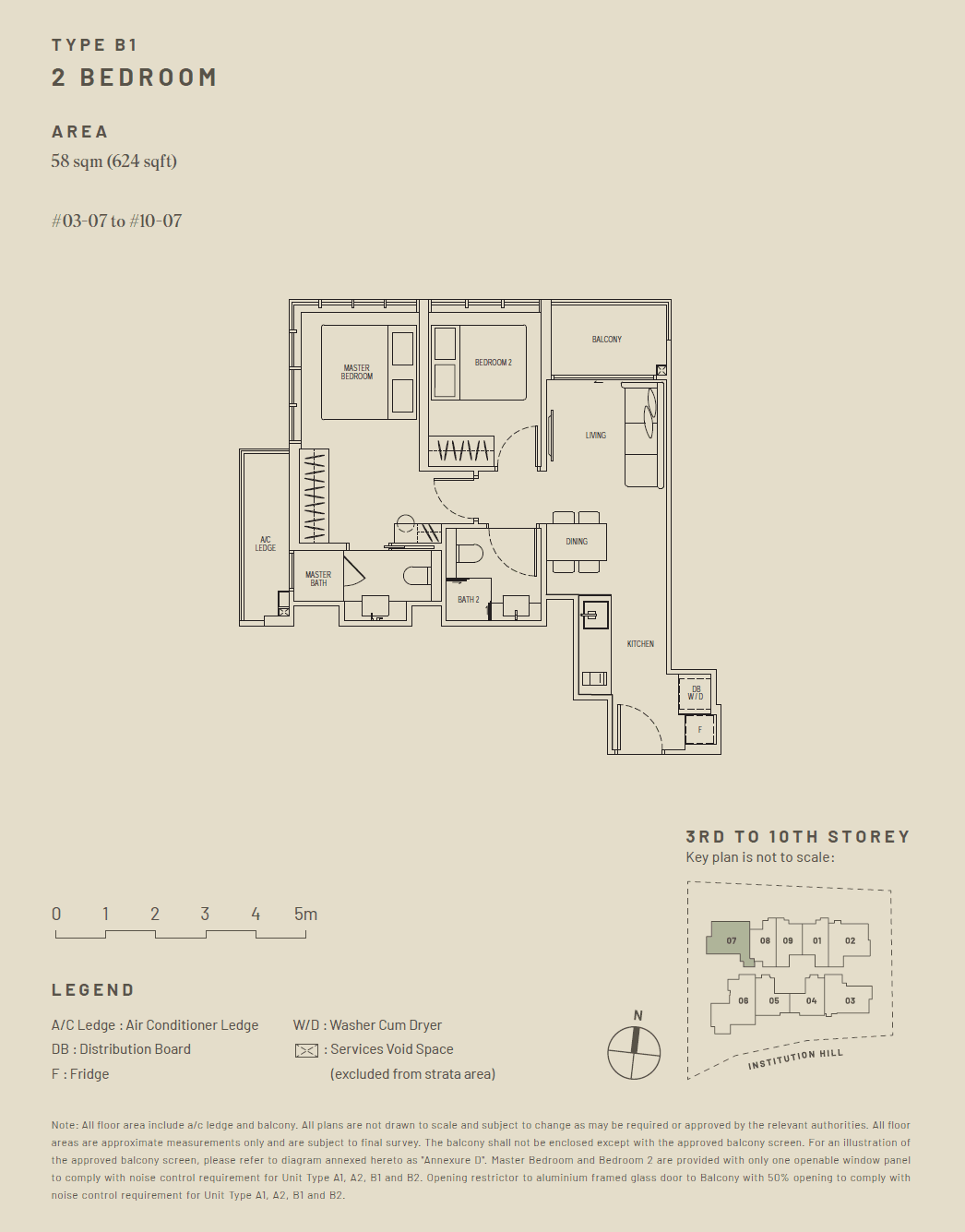 Hill House 2 Bedroom B1