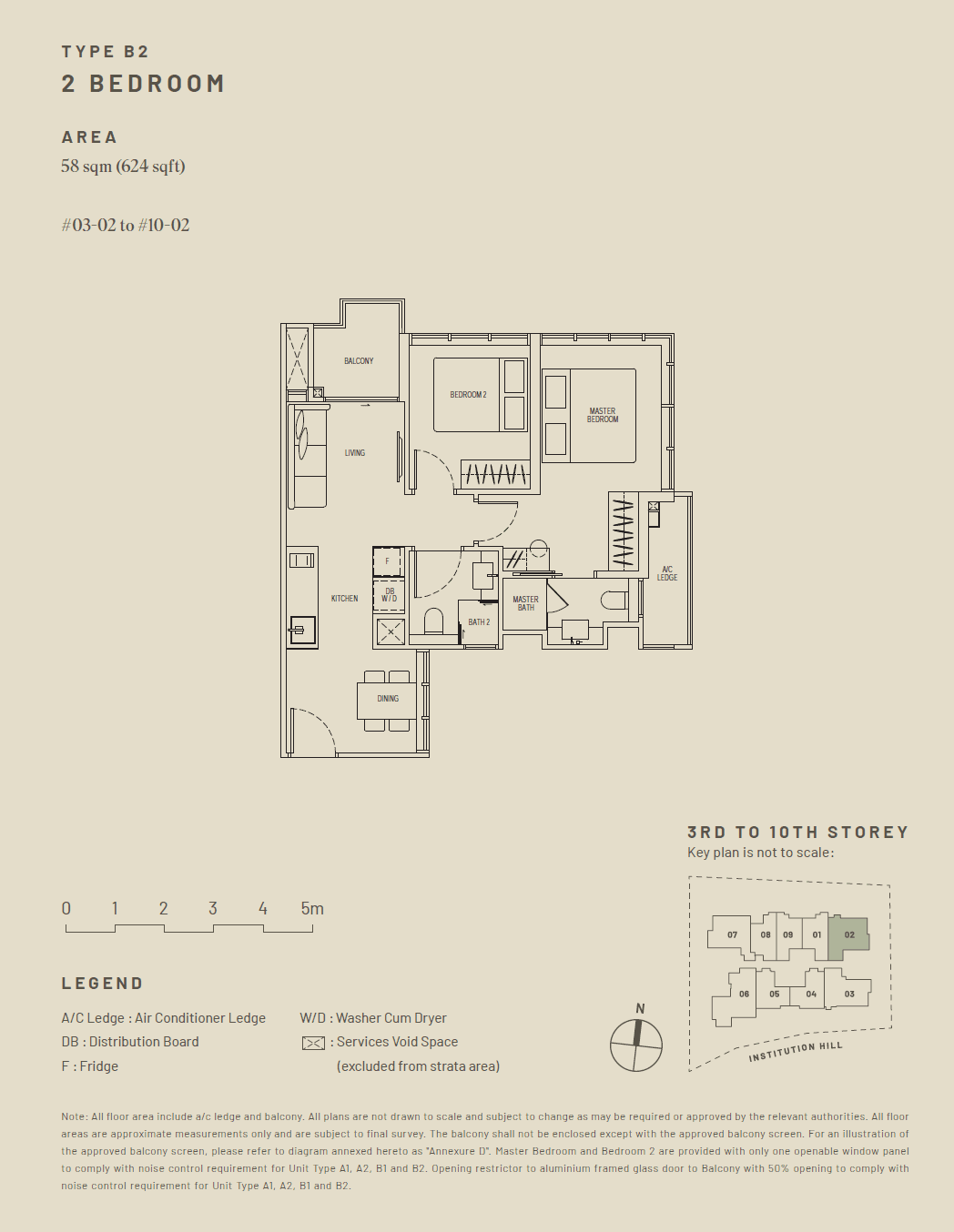 Hill House 2 Bedroom B2