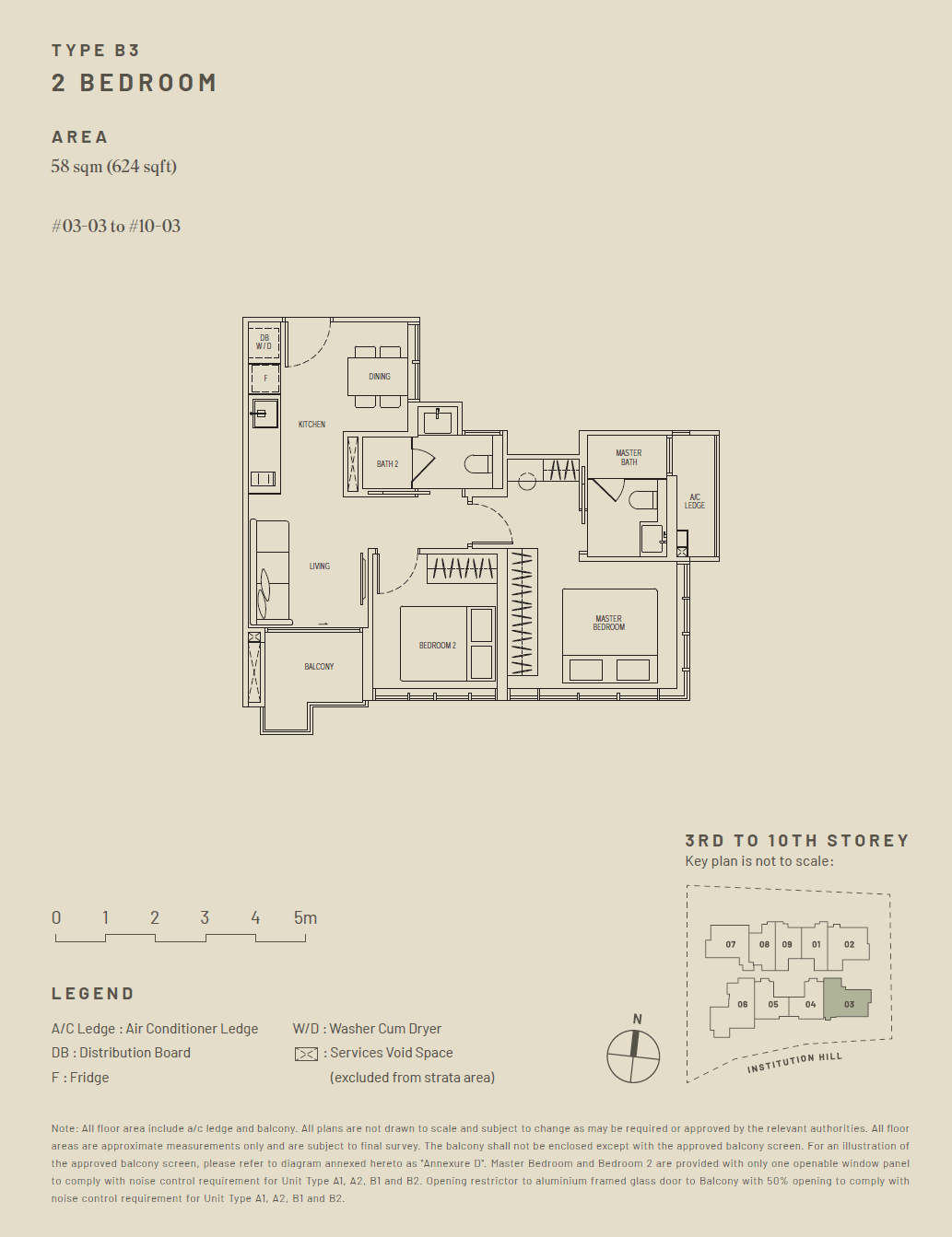Hill House 2 Bedroom B3