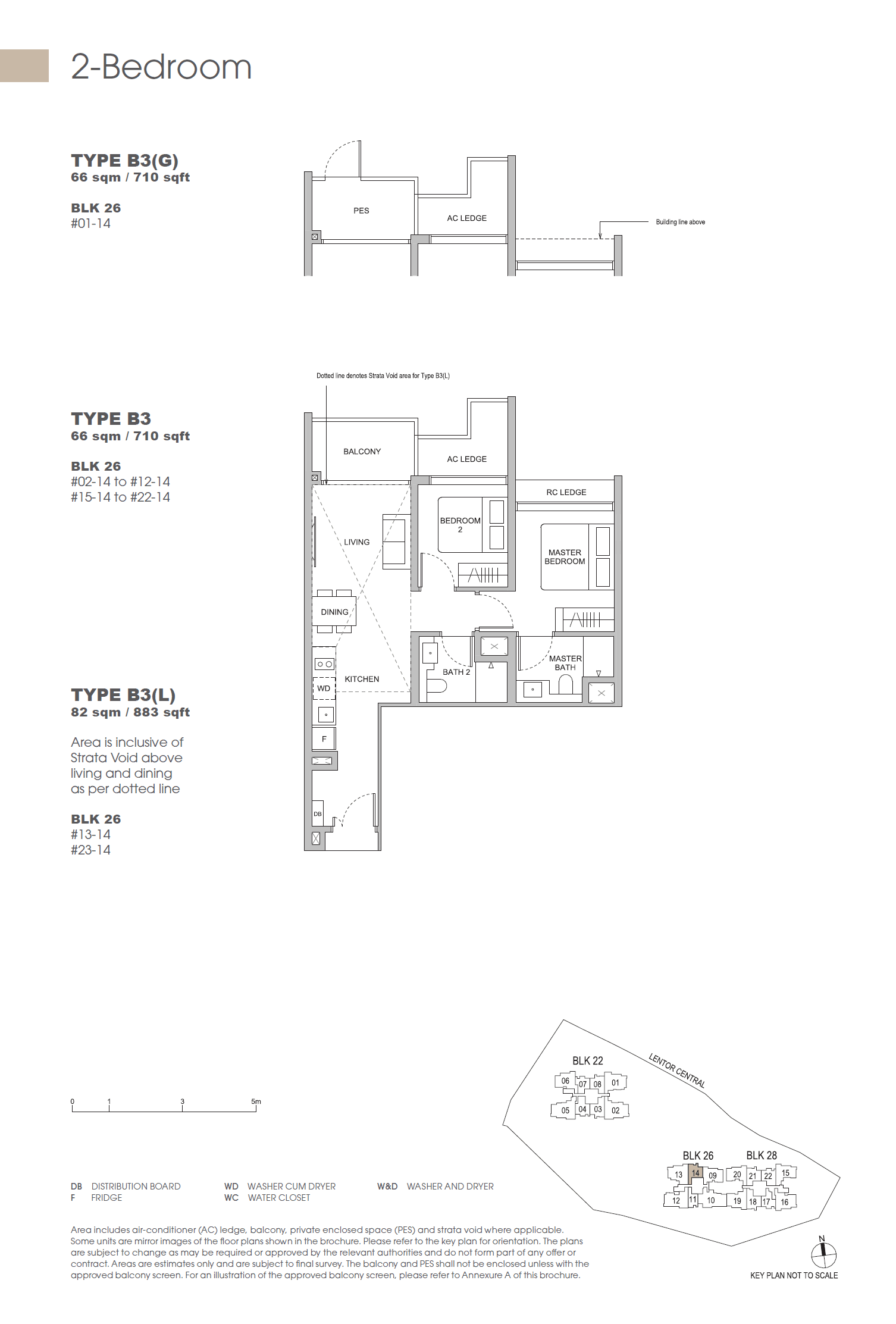 Hillock Green 悦翠轩 2 Bedroom B3(G)