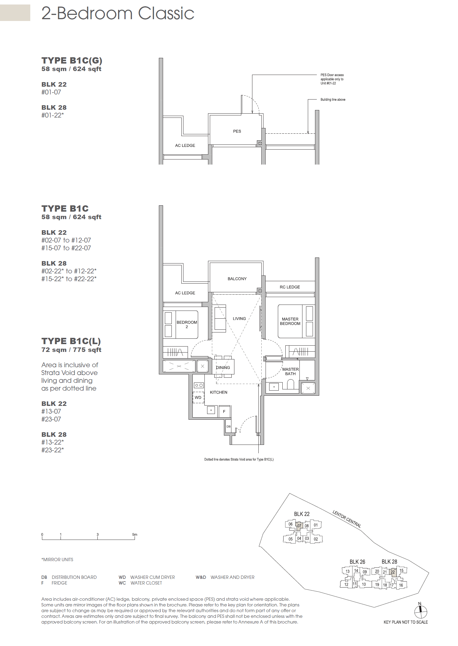 Hillock Green 悦翠轩 2 Bedroom Classic B1C(G)