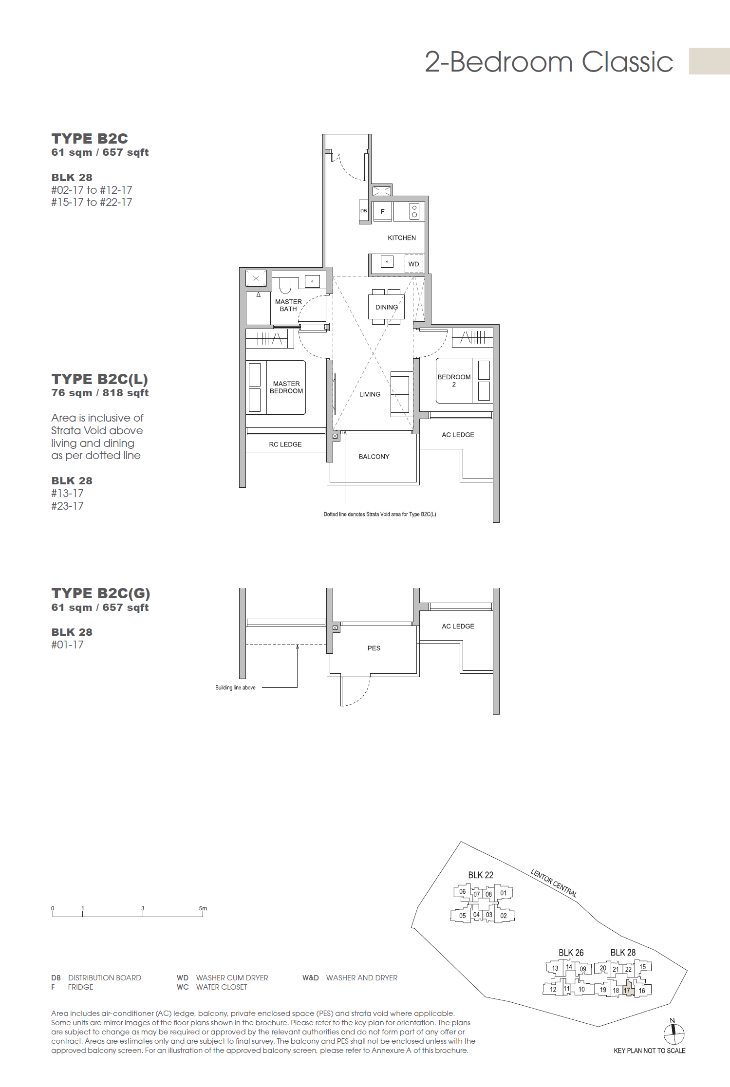 Hillock Green 悦翠轩 2 Bedroom Classic B2C(G)