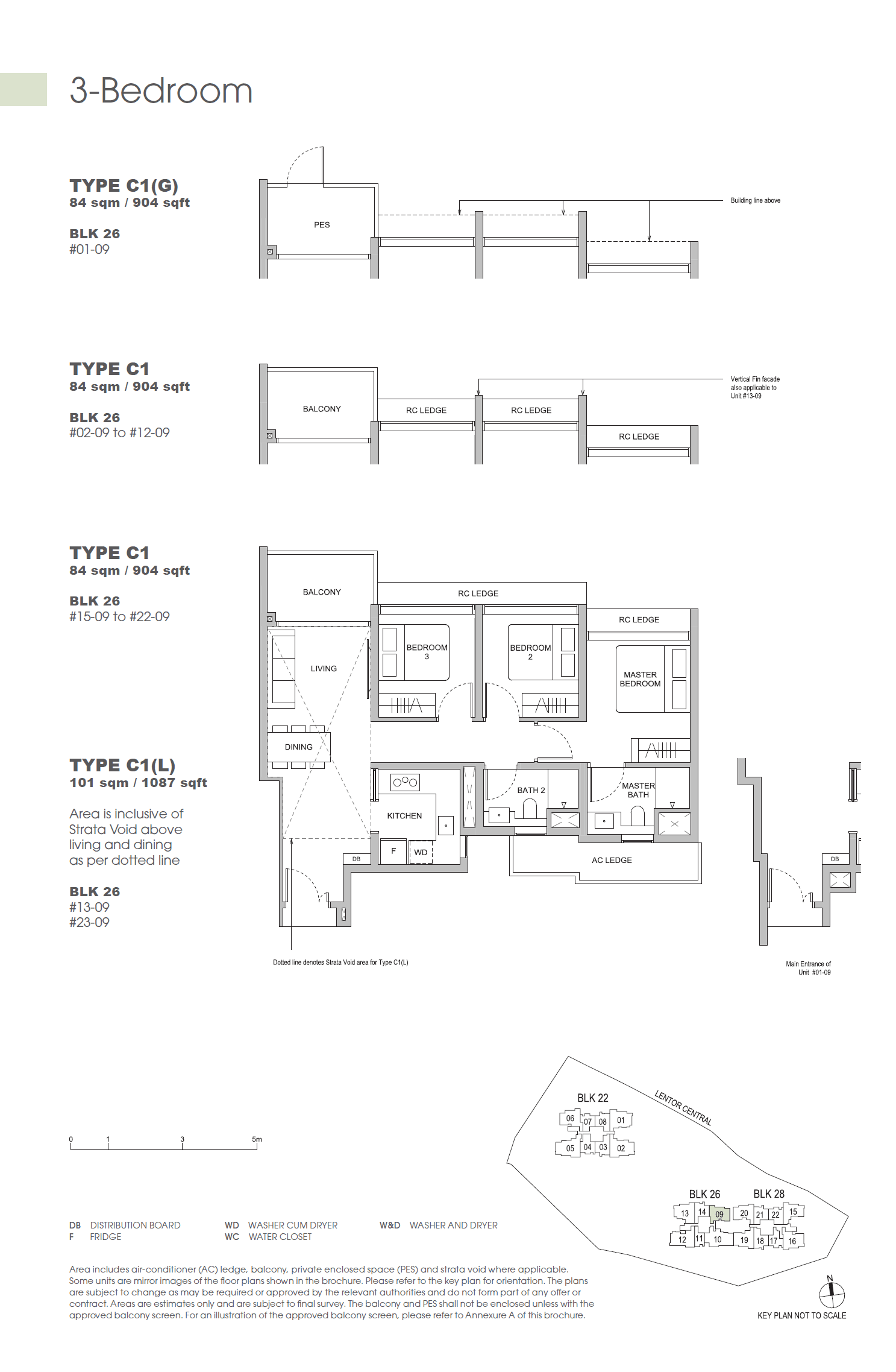 Hillock Green 悦翠轩 3 Bedroom C1