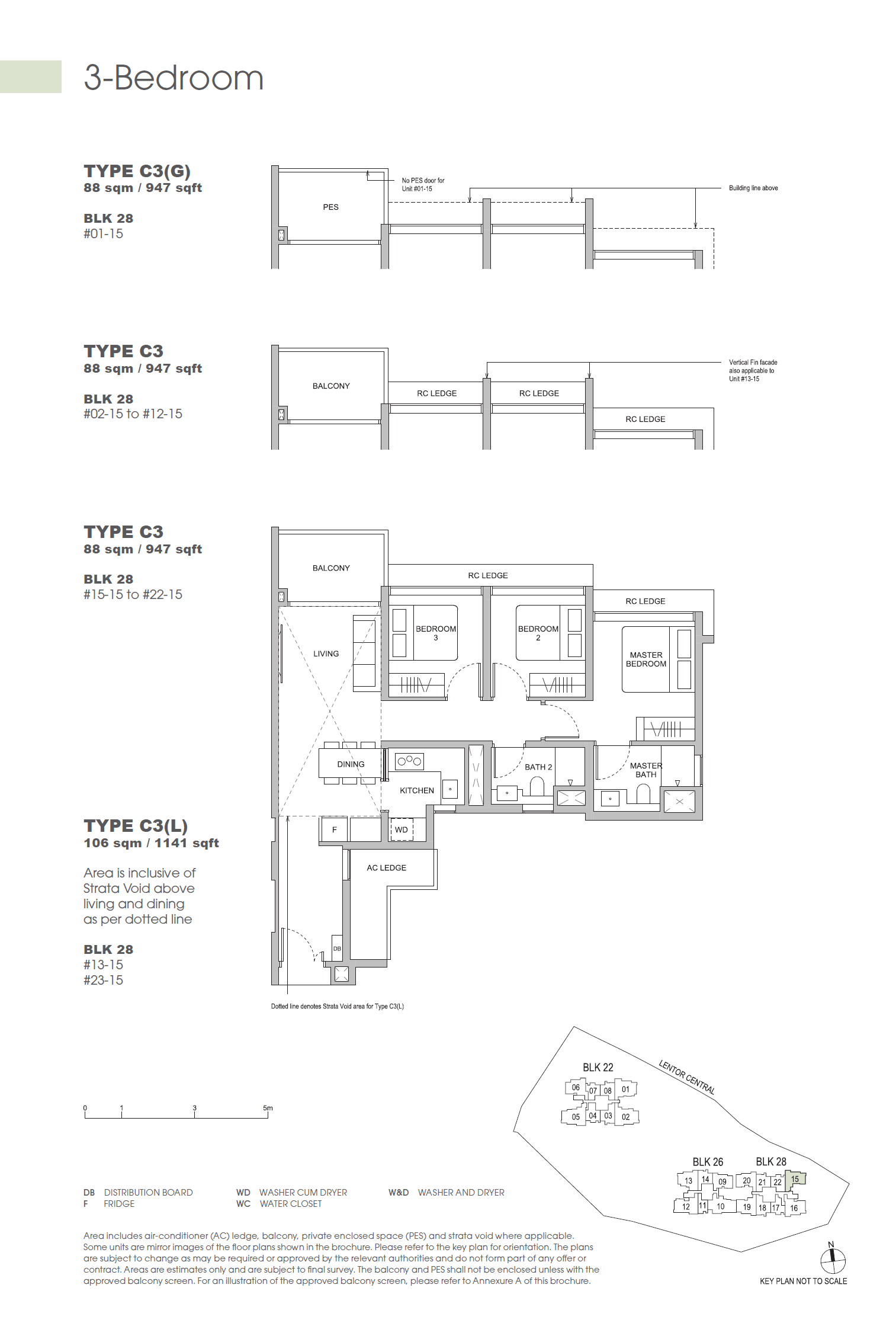 Hillock Green 悦翠轩 3 Bedroom C3(L)
