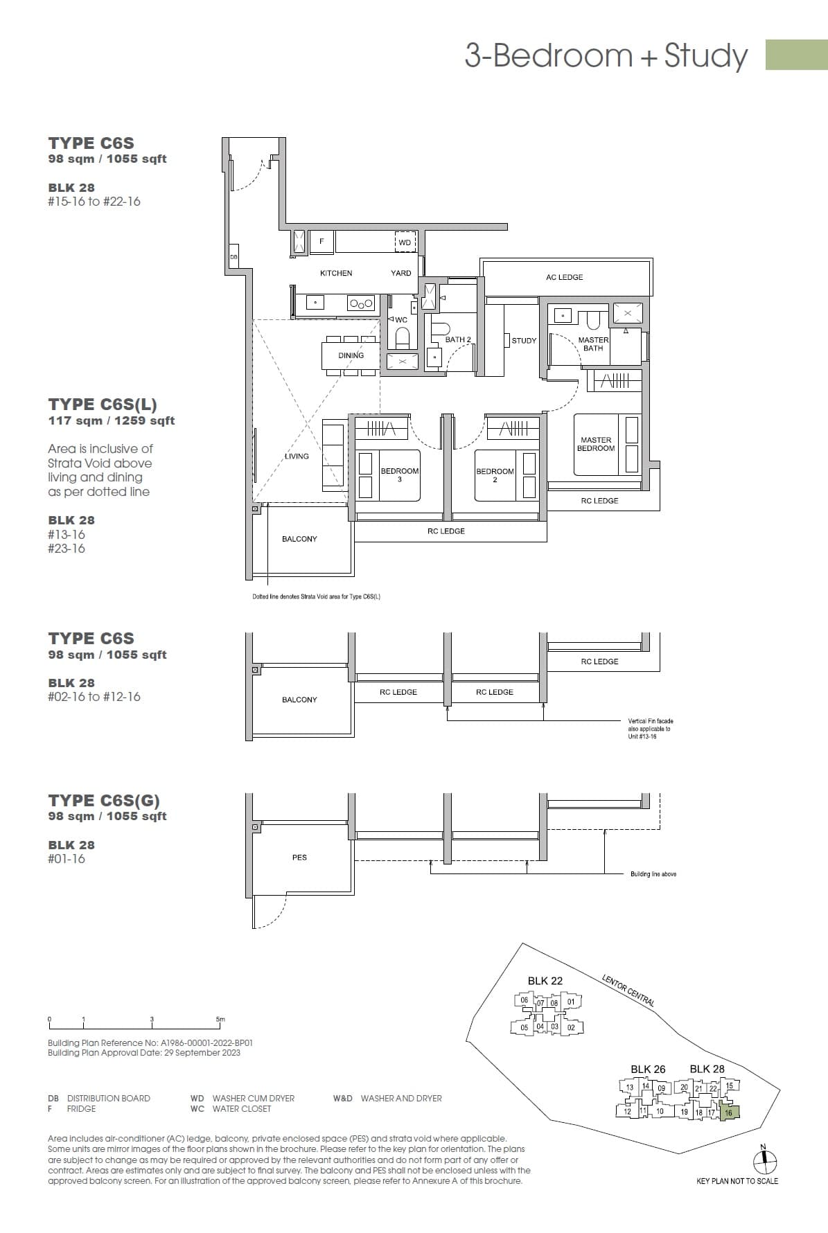 Hillock Green 悦翠轩 3 Bedroom + Study C6S