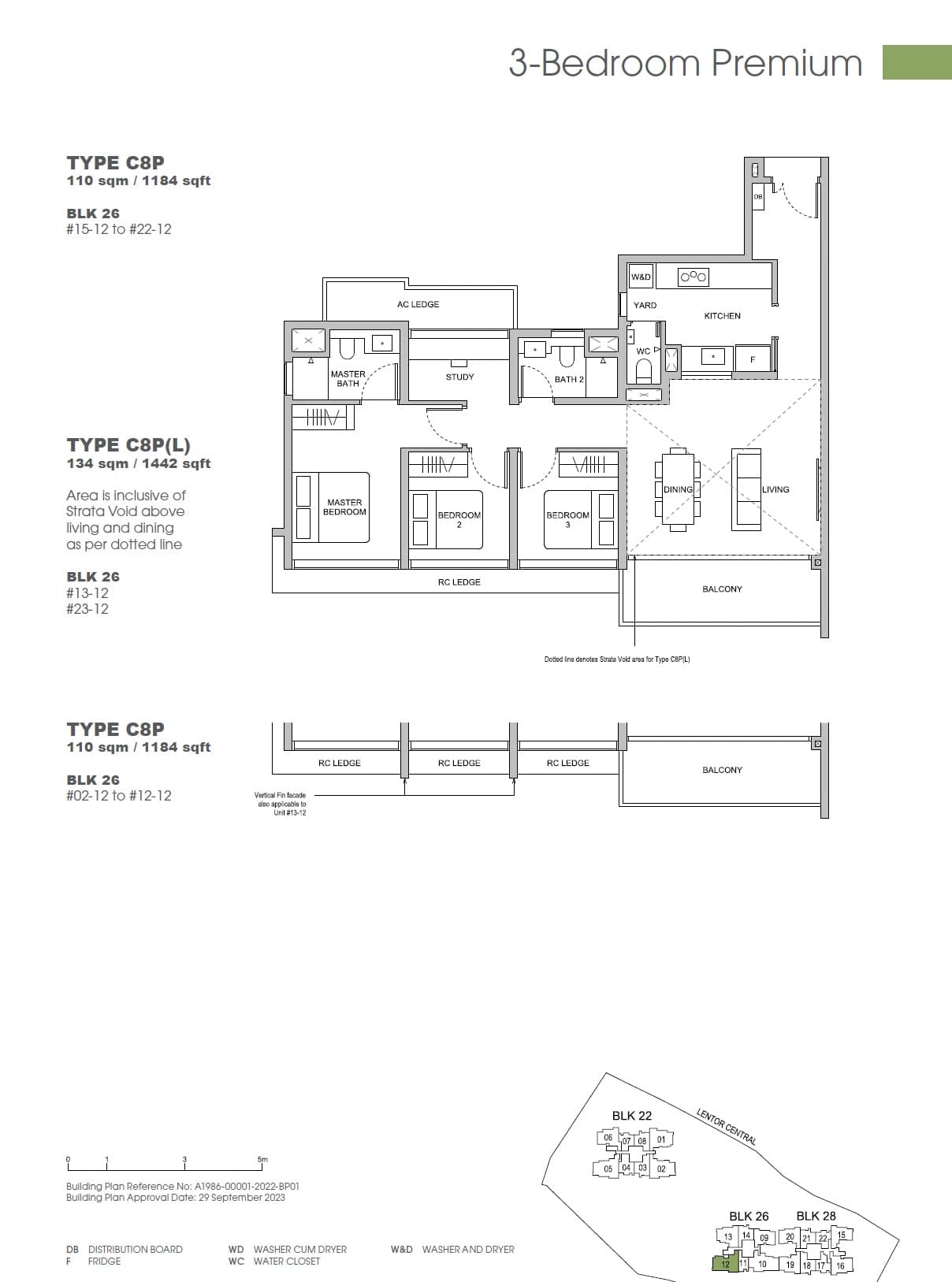 Hillock Green 悦翠轩 3 Bedroom Premium C8P