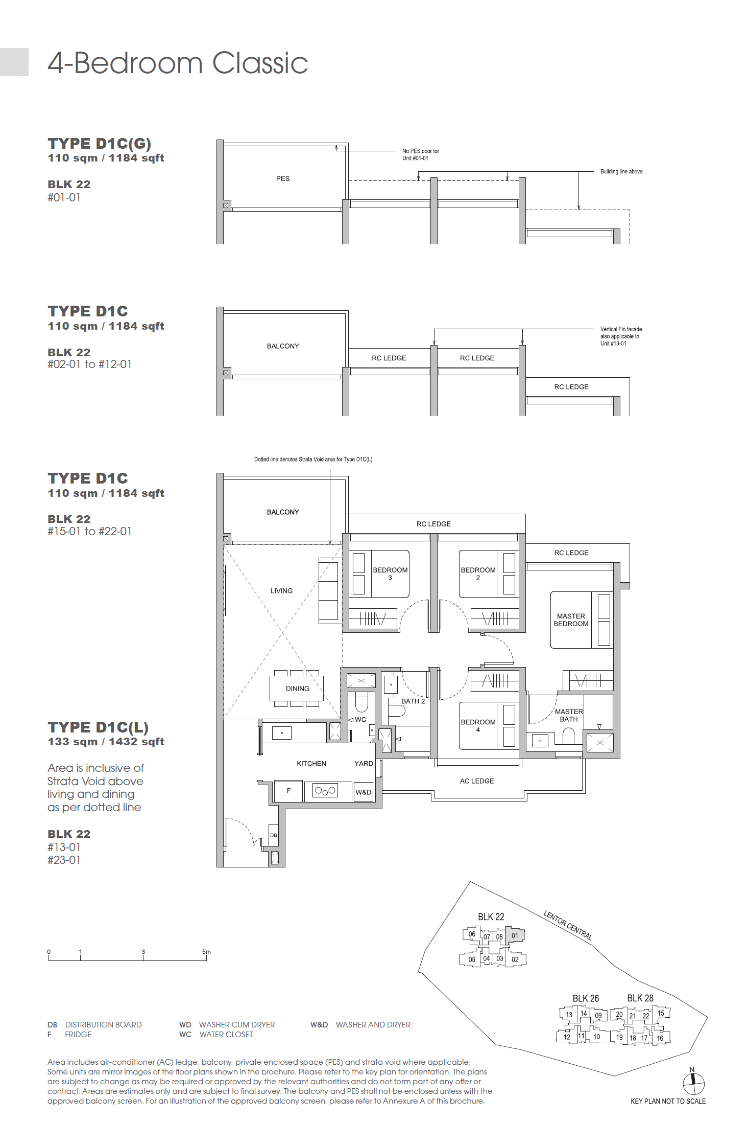 Hillock Green 悦翠轩 4 Bedroom Classic D1C(L)