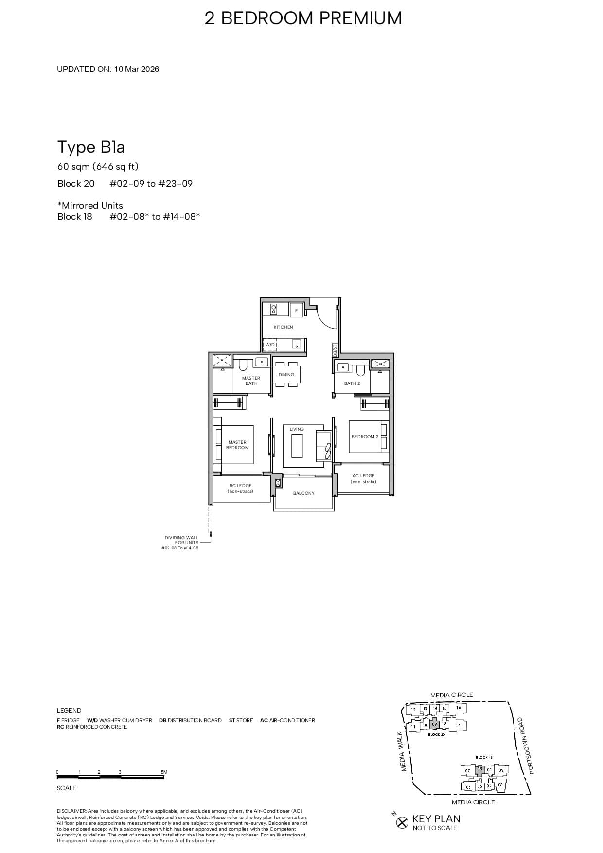 Hudson Place Residences 2 BEDROOM PREMIUM B1a