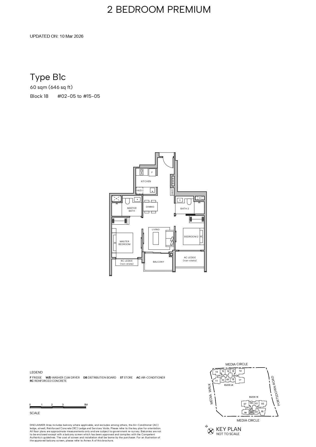 Hudson Place Residences 2 BEDROOM PREMIUM B1c
