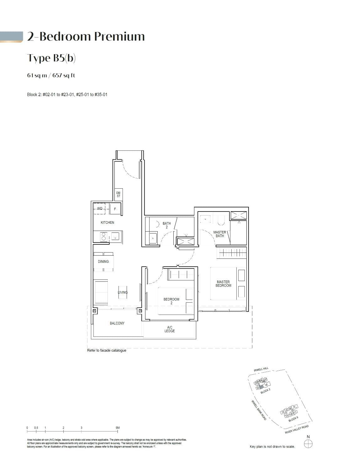 Irwell Hill Residences 隽峰 2BR Premium B5(b)