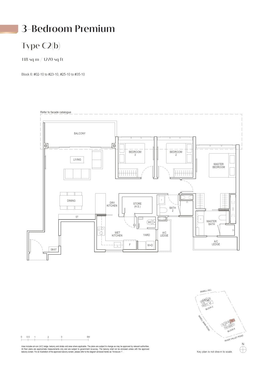 Irwell Hill Residences 隽峰 3BR Premium C2(b)