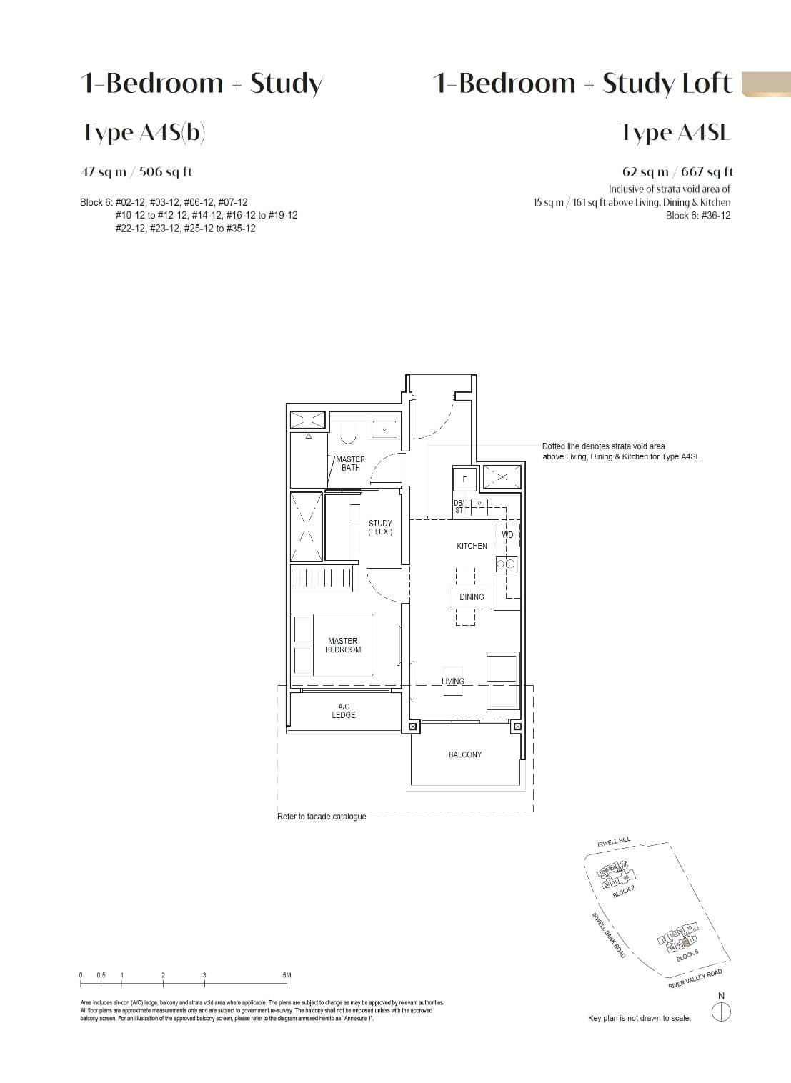 Irwell Hill Residences 1BR + Study A4SL