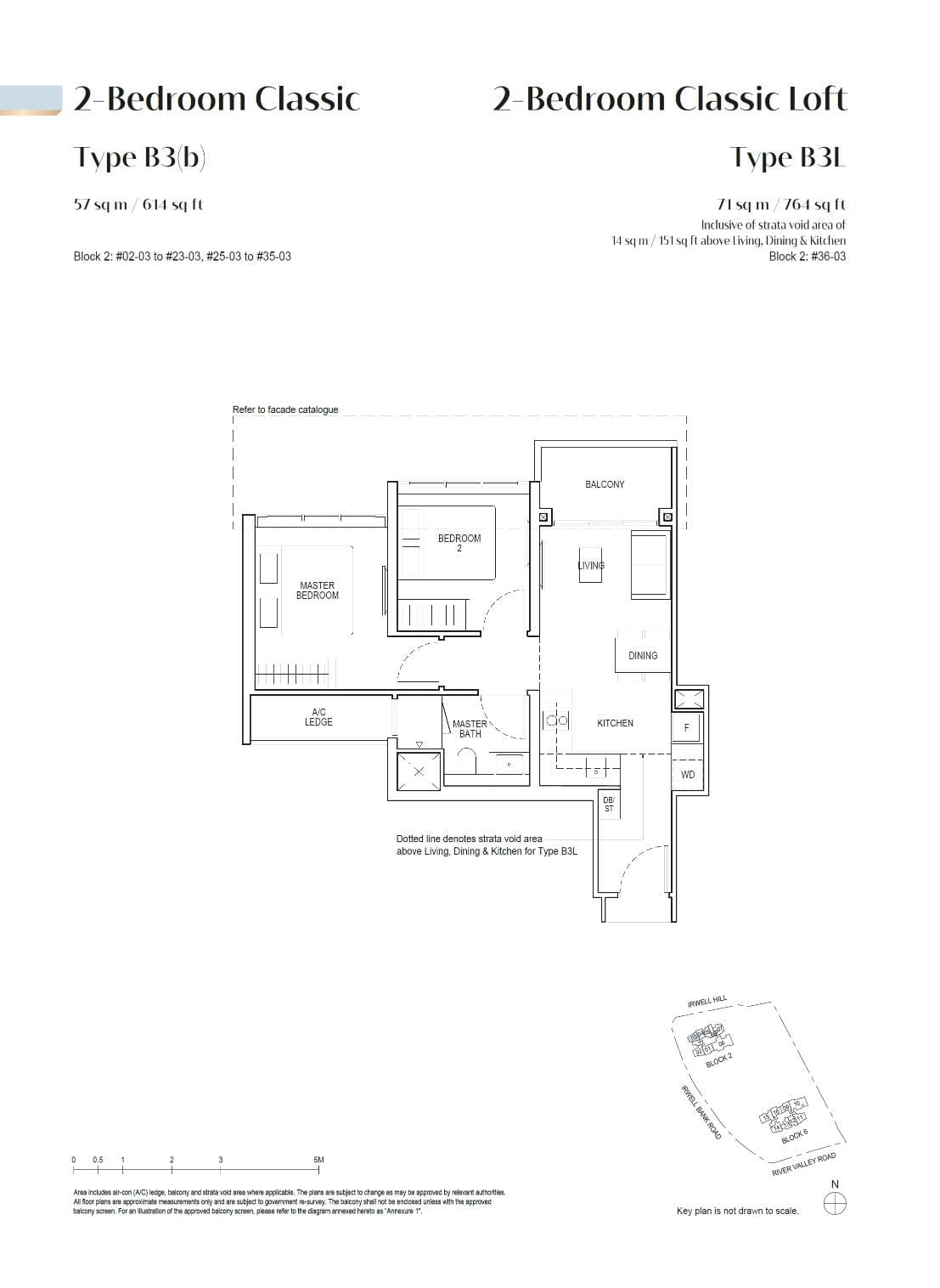 Irwell Hill Residences 2BR Classic B3L