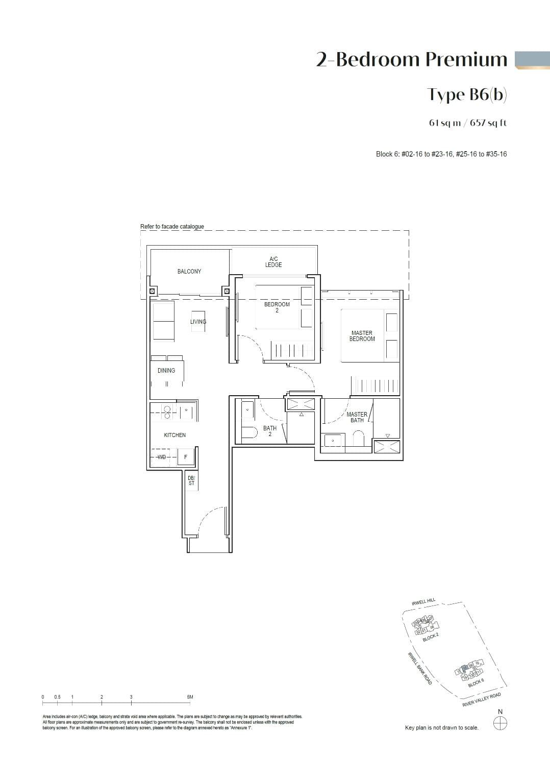 Irwell Hill Residences 2BR Premium B6(b)