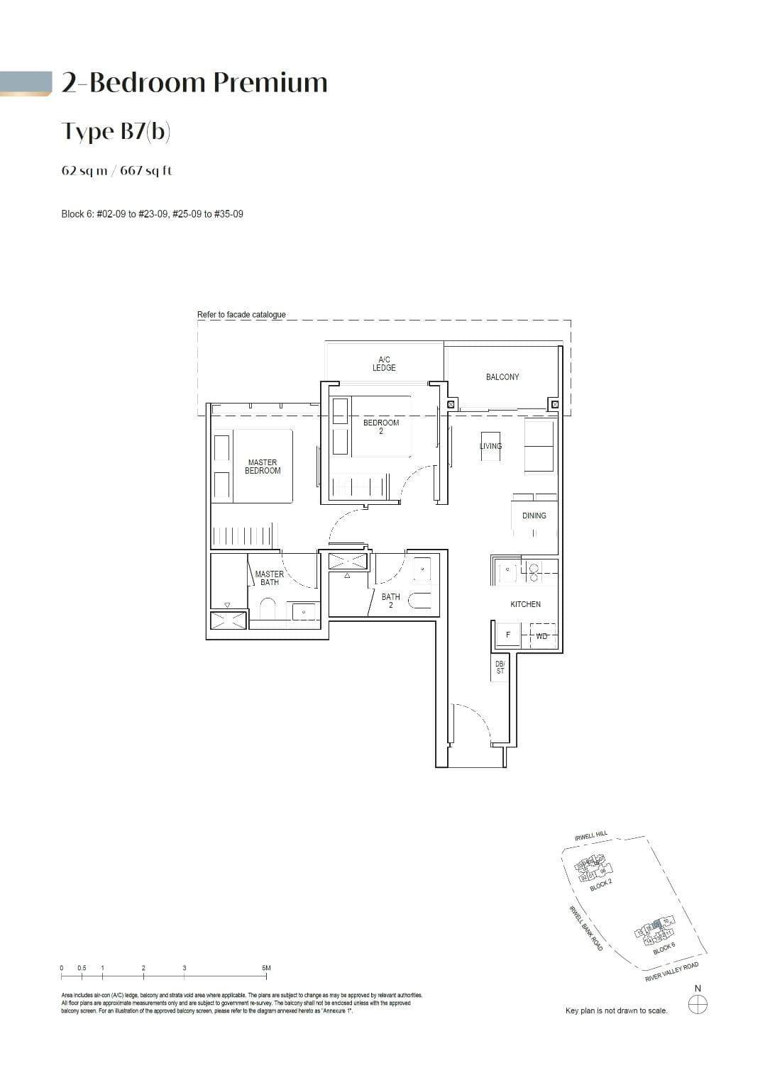 Irwell Hill Residences 2BR Premium B7(b)