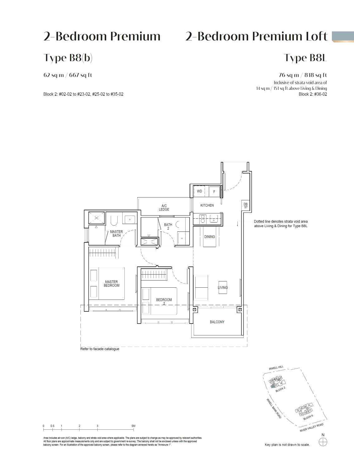 Irwell Hill Residences 2BR Premium B8L