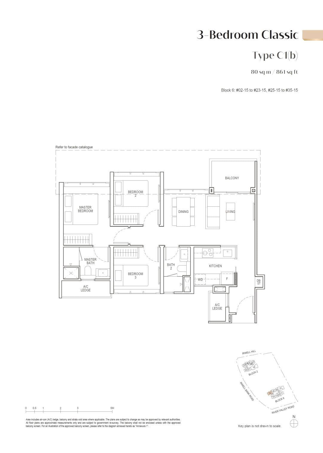 Irwell Hill Residences 3BR Classic C1(b)