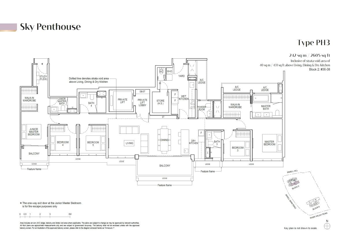 Irwell Hill Residences Sky Penthouse PH3