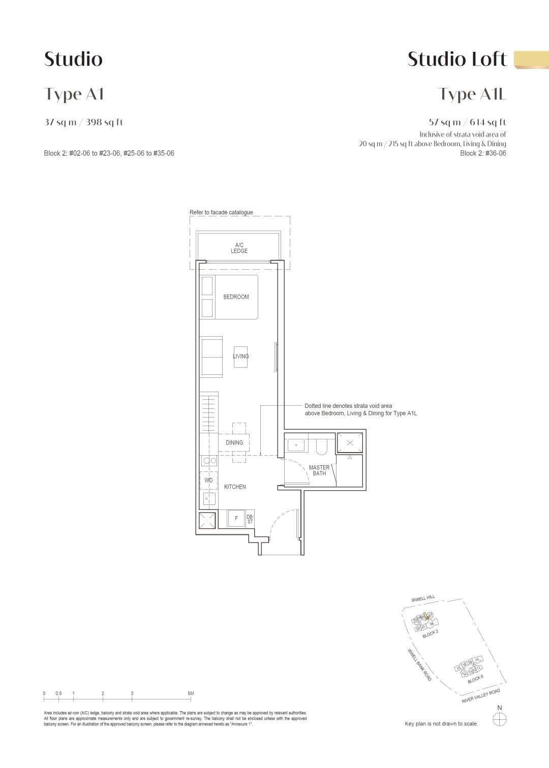 Irwell Hill Residences Studio A1