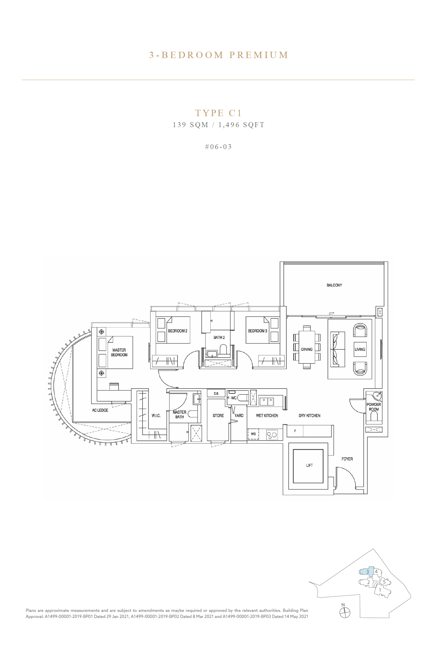 Klimt Cairnhill 康邻豪庭 3BR C1