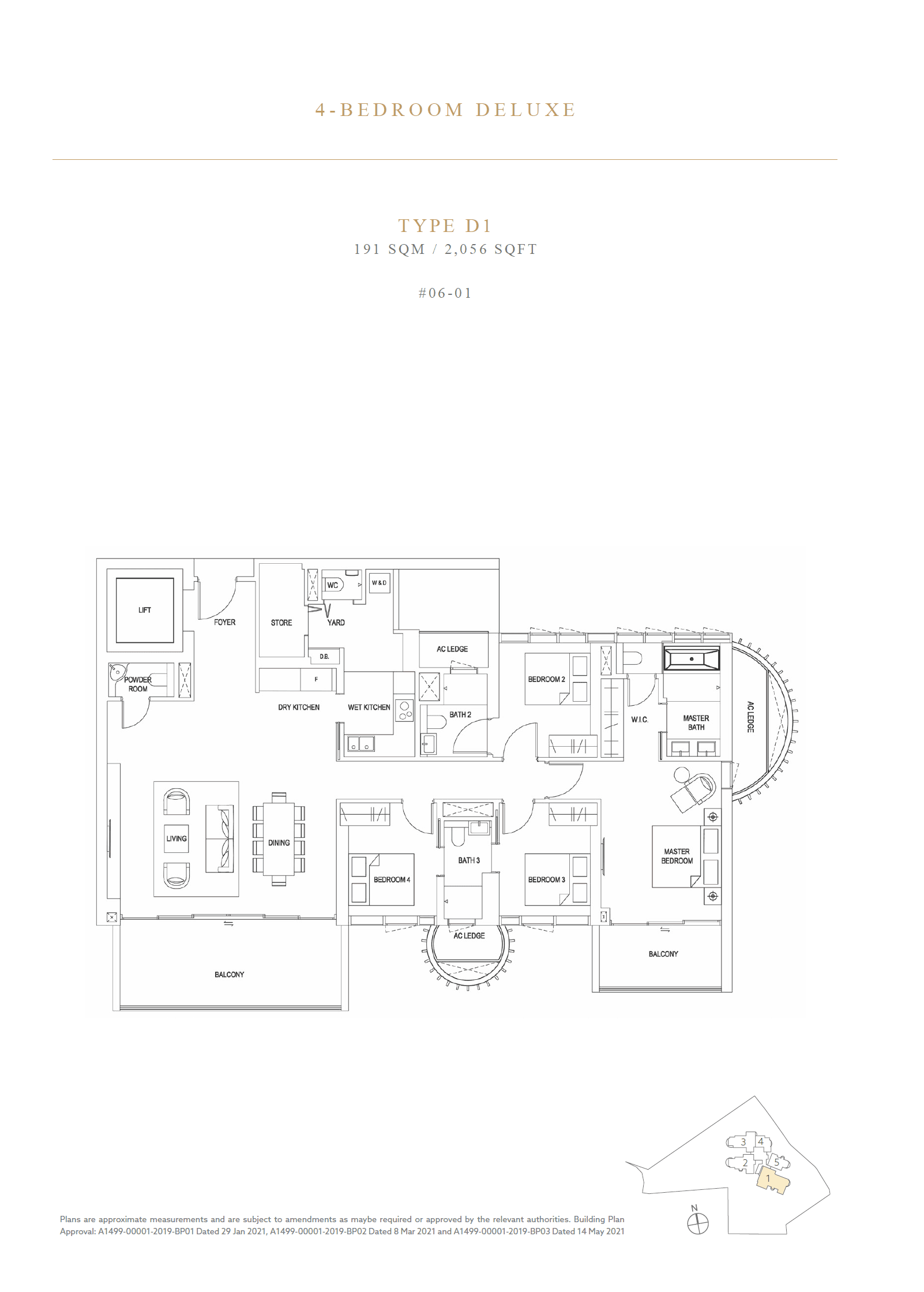 Klimt Cairnhill 康邻豪庭 4BR Deluxe D1