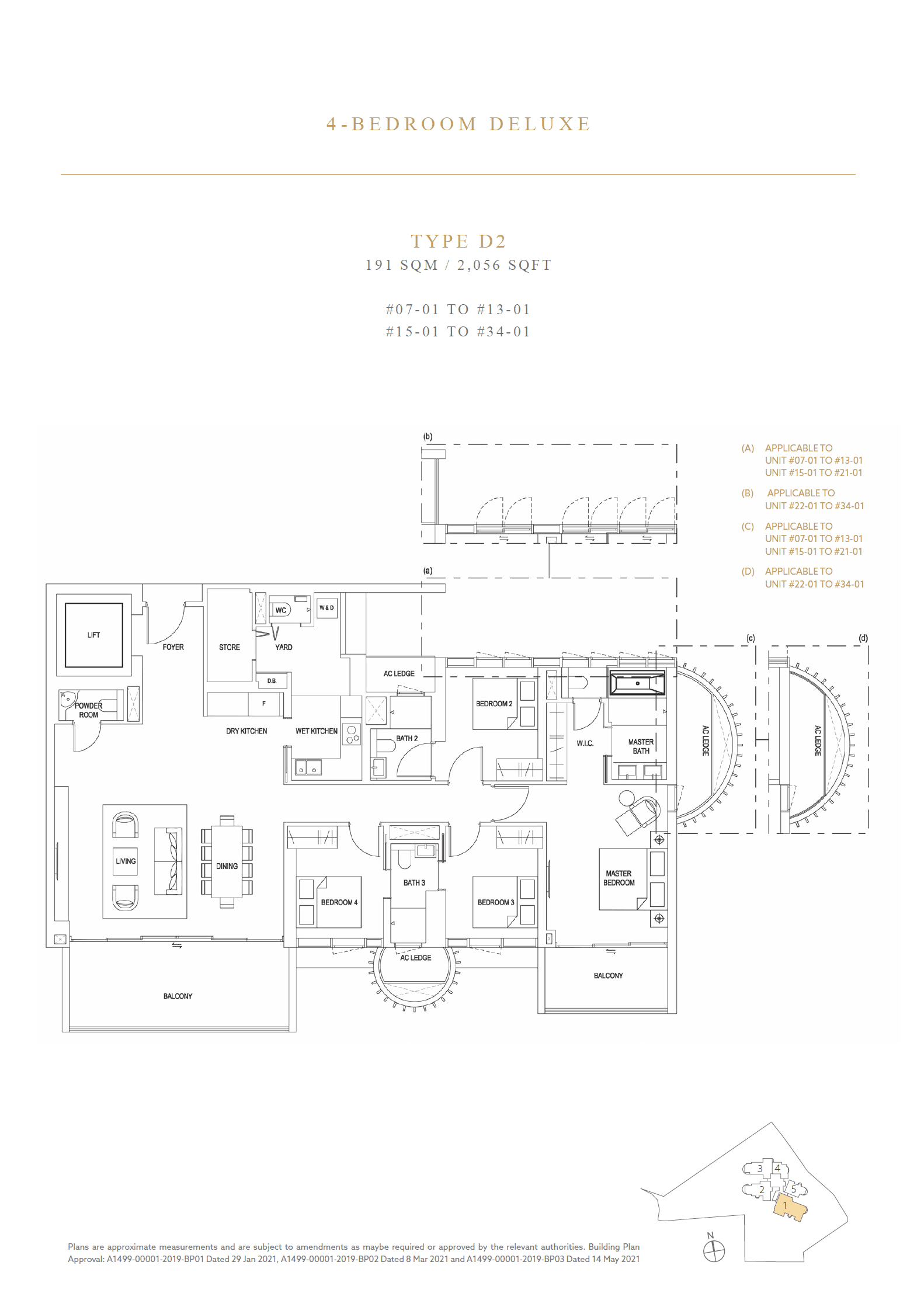 Klimt Cairnhill 康邻豪庭 4BR Deluxe D2