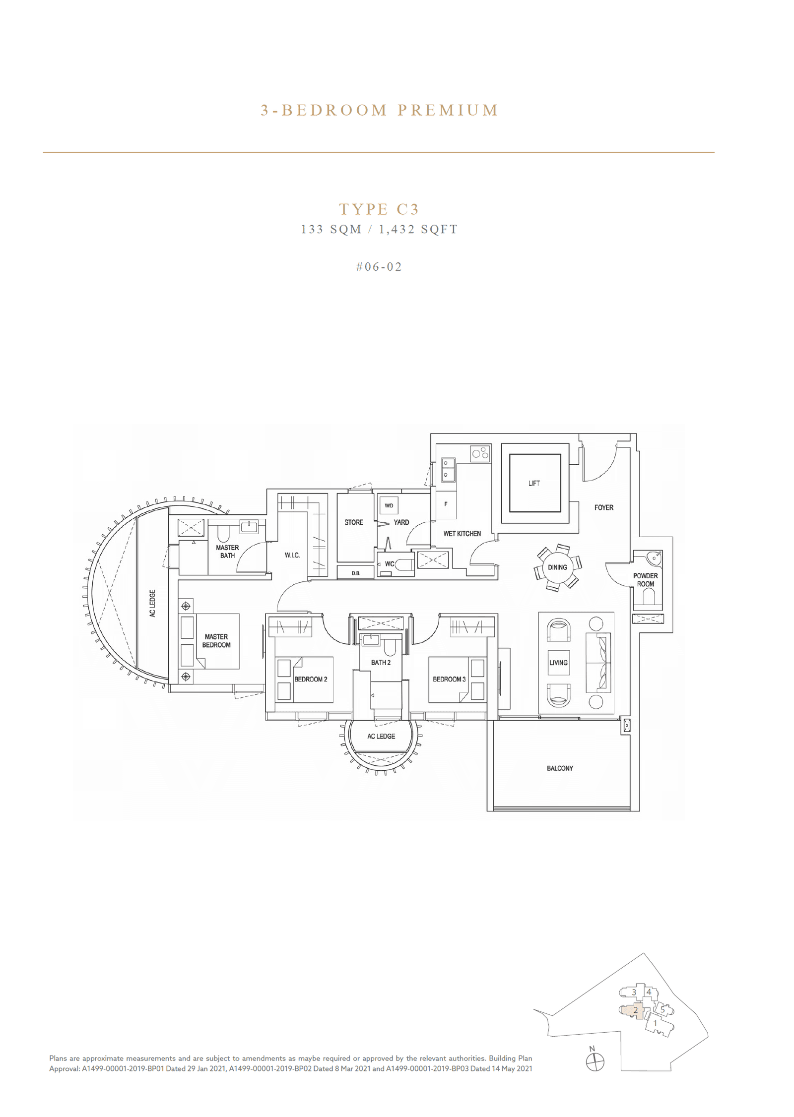Klimt Cairnhill 3BR C3