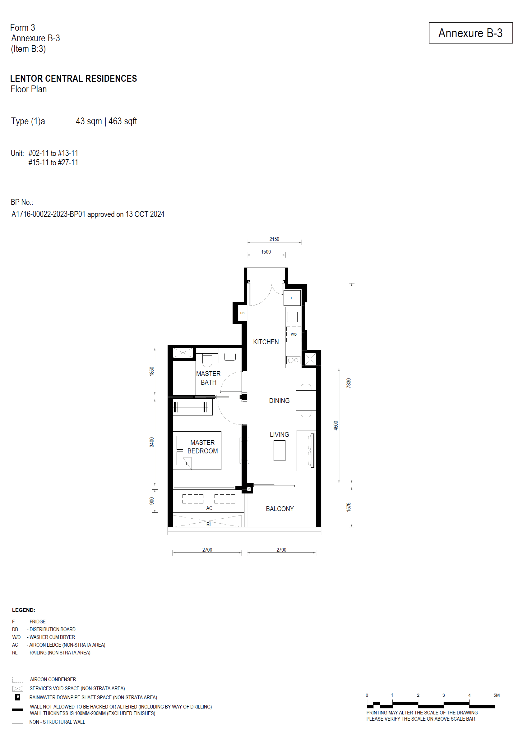Lentor Central Residences 1 Bedroom (1)a