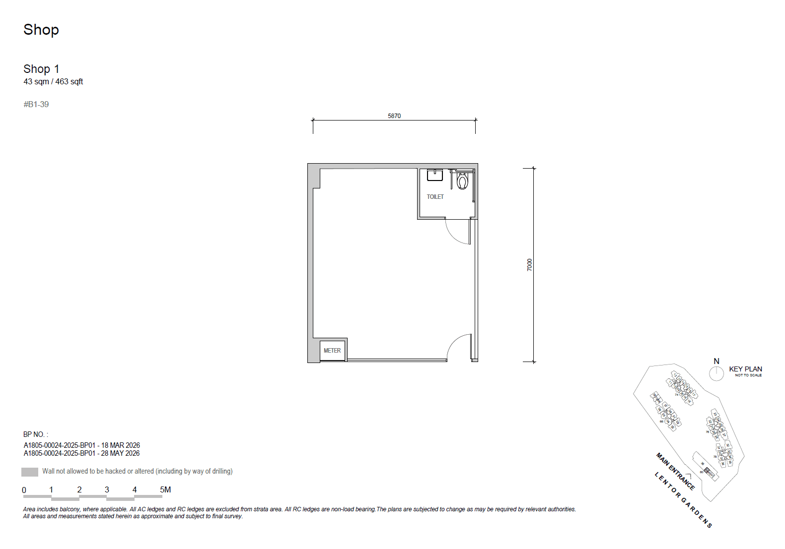 Lentor Gardens Residences Shop Shop 1