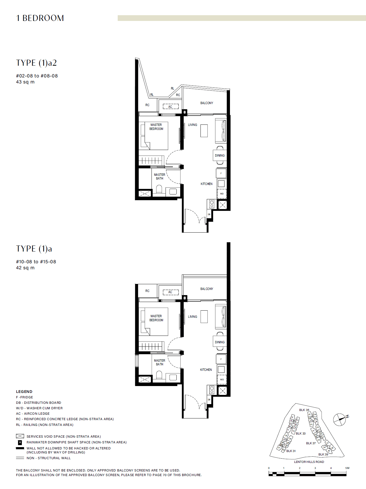 Lentor Hills Residences 1 Bedroom (1)a2
