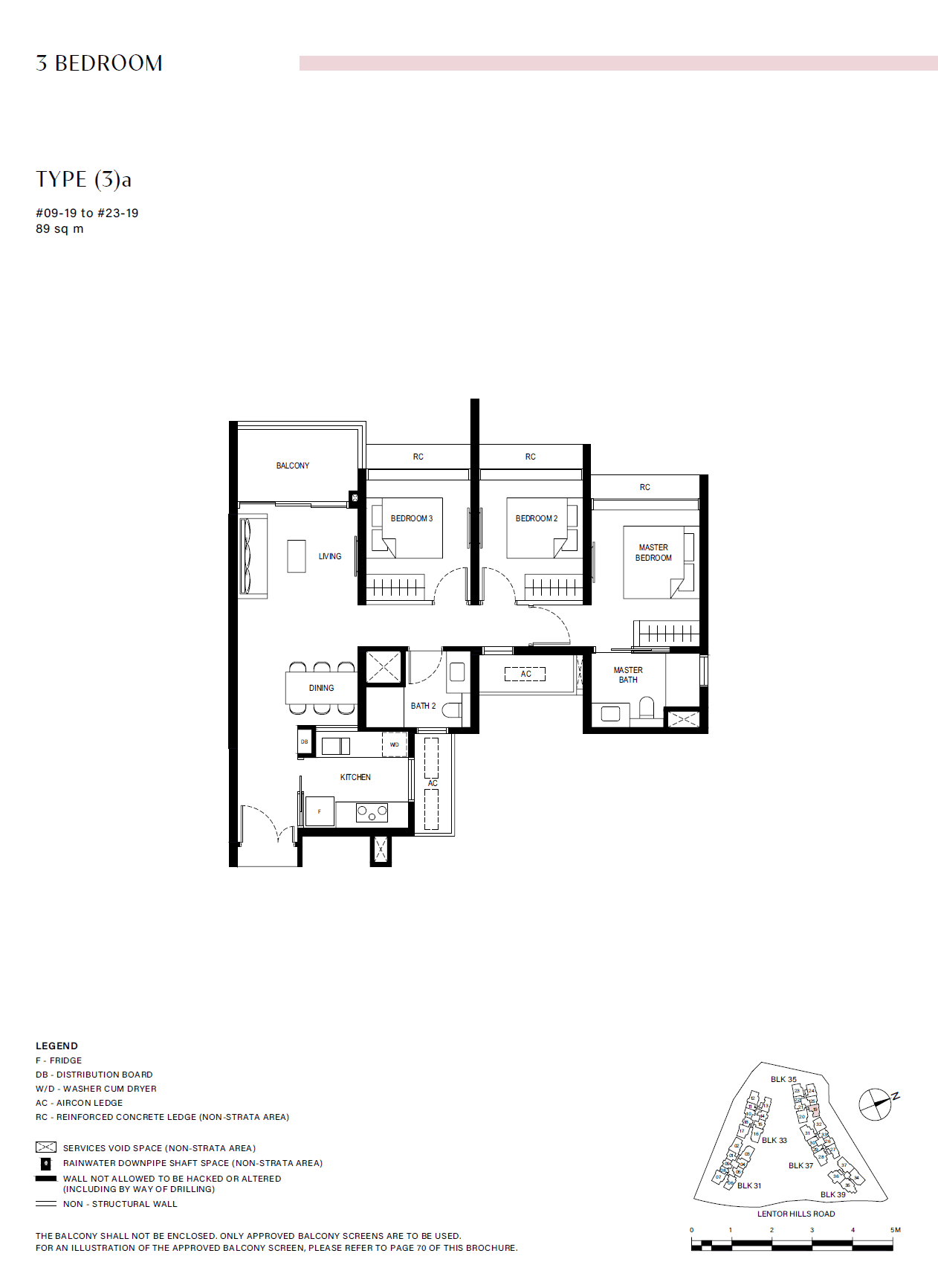 Lentor Hills Residences 3 Bedroom (3)a